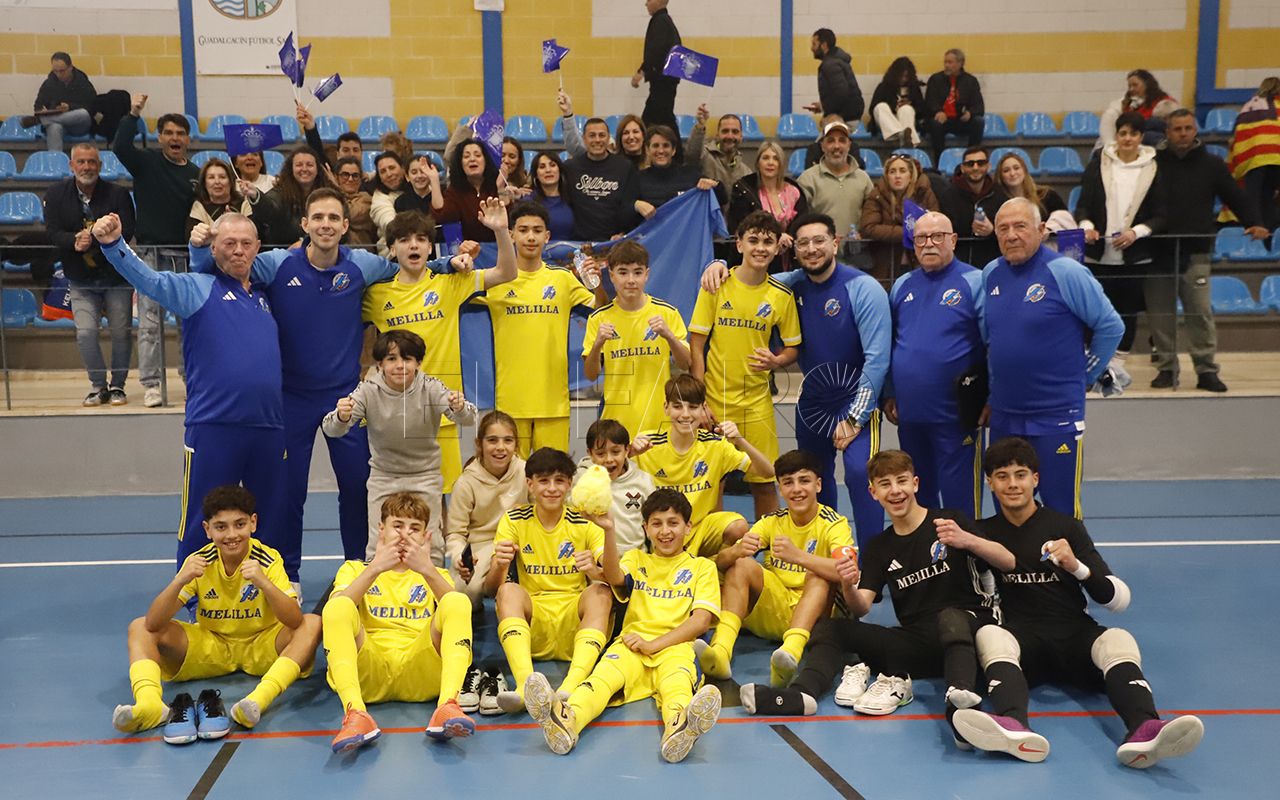 Melilla se mete en la final B tras ganar a Castilla y León