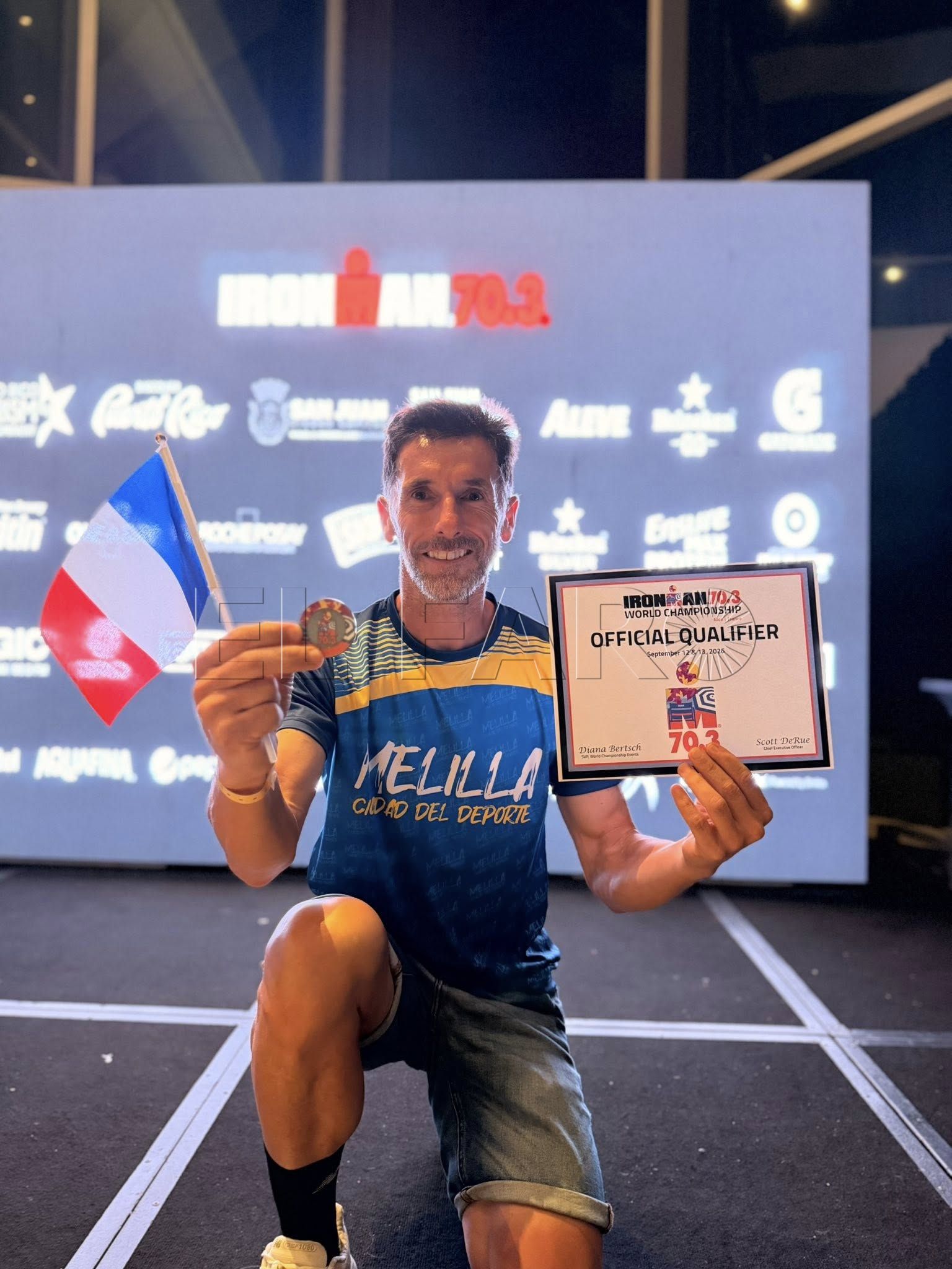 Luismi Ruiz logra el pase al Mundial Ironman tras destacar en Puerto Rico