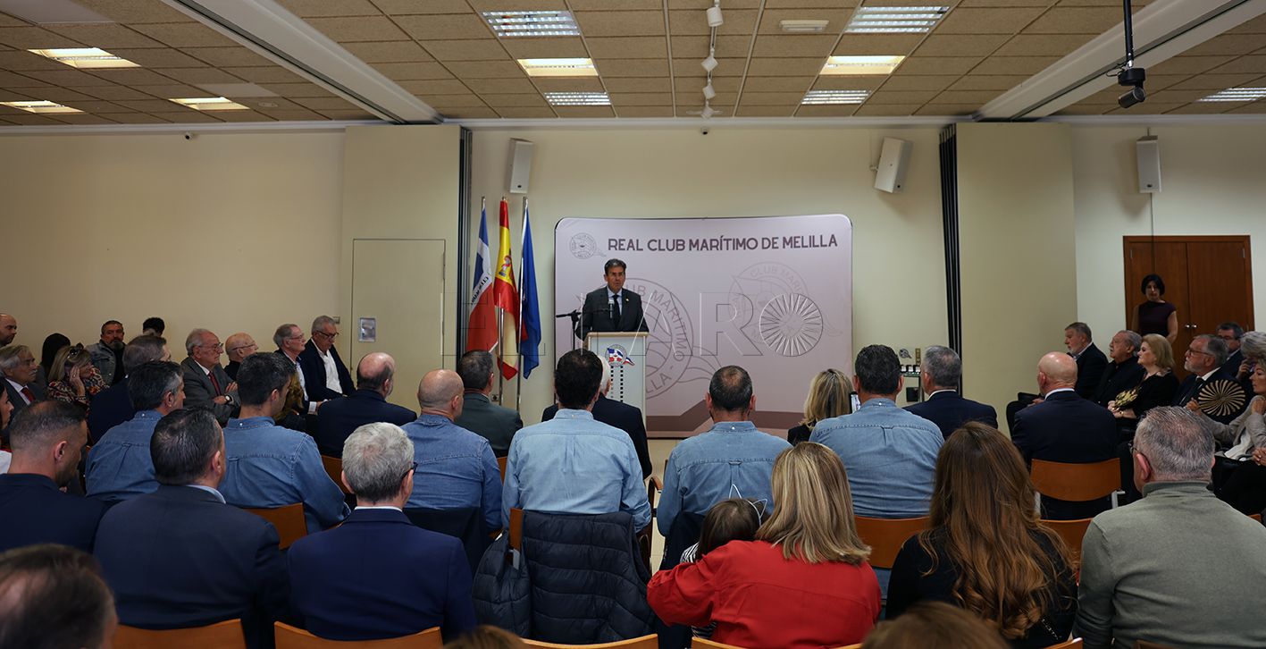 Acto ceremonial en el Real Club Marítimo- Cedida por la entidad-