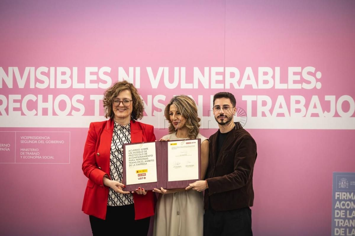 El Protocolo de acompañamiento refuerza los derechos laborales de las personas trans