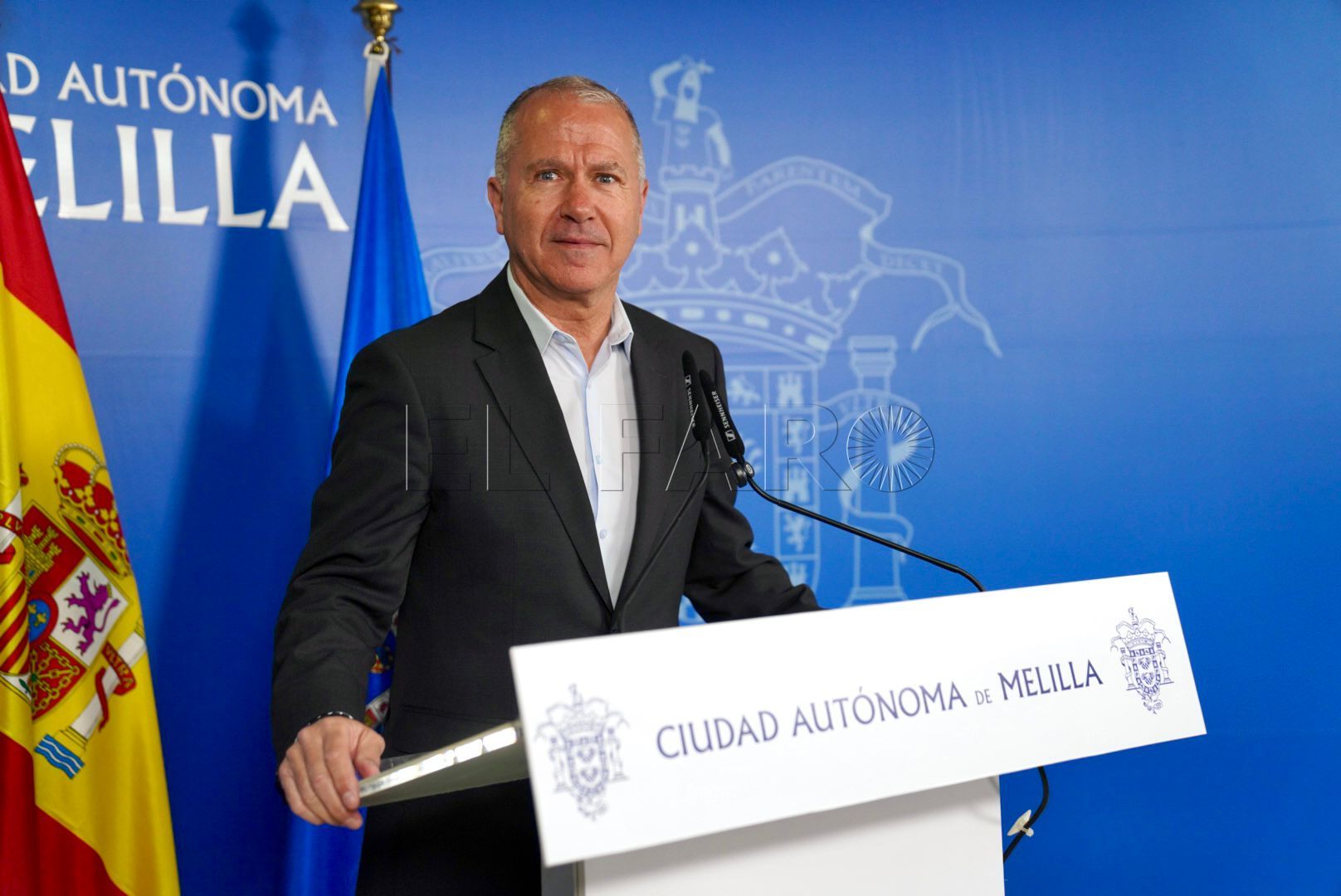El vicepresidente primero, Miguel Marín pide al Gobierno central que no se olvide de Melilla.