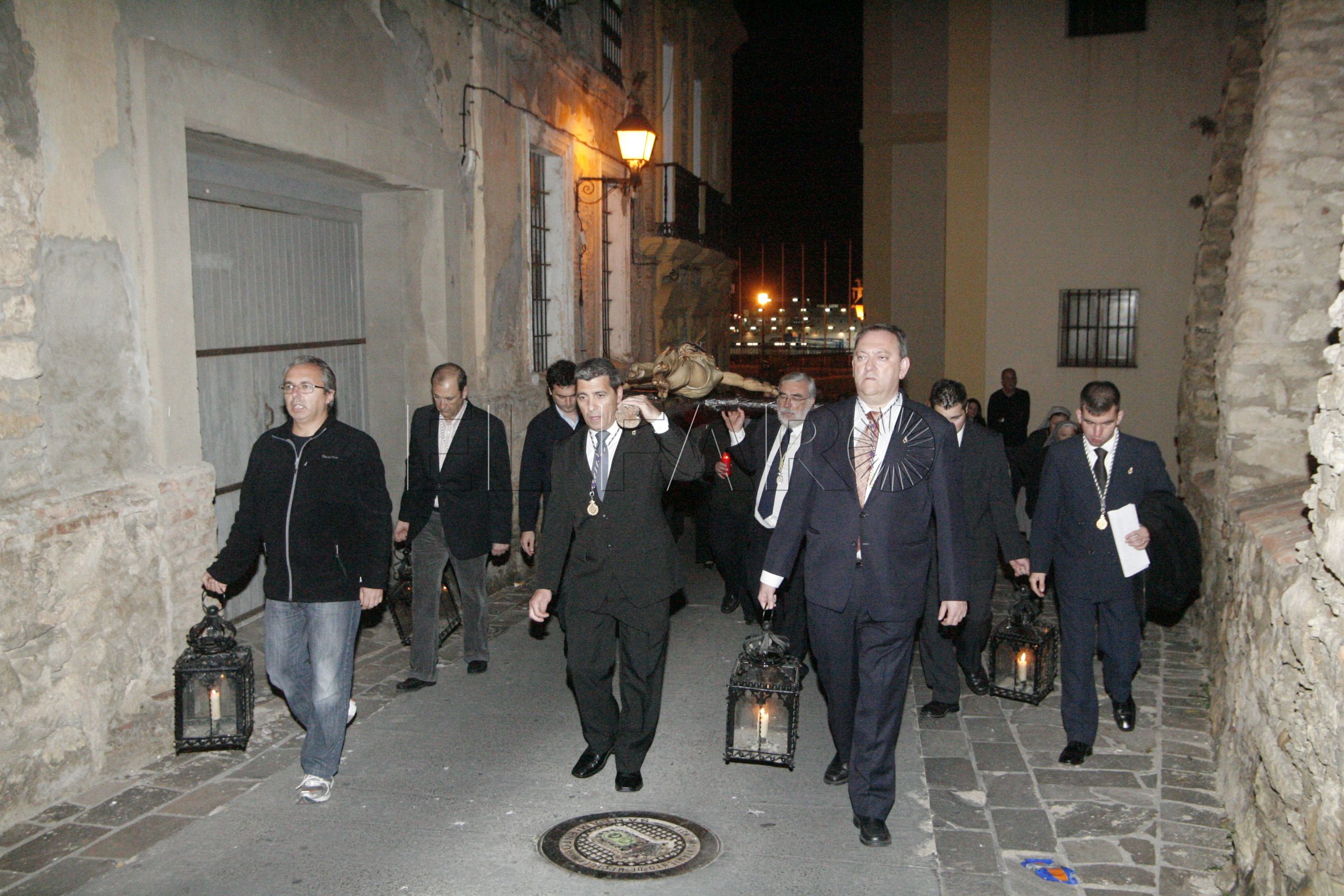 Vía crucis del Cristo del Socorro (archivo)