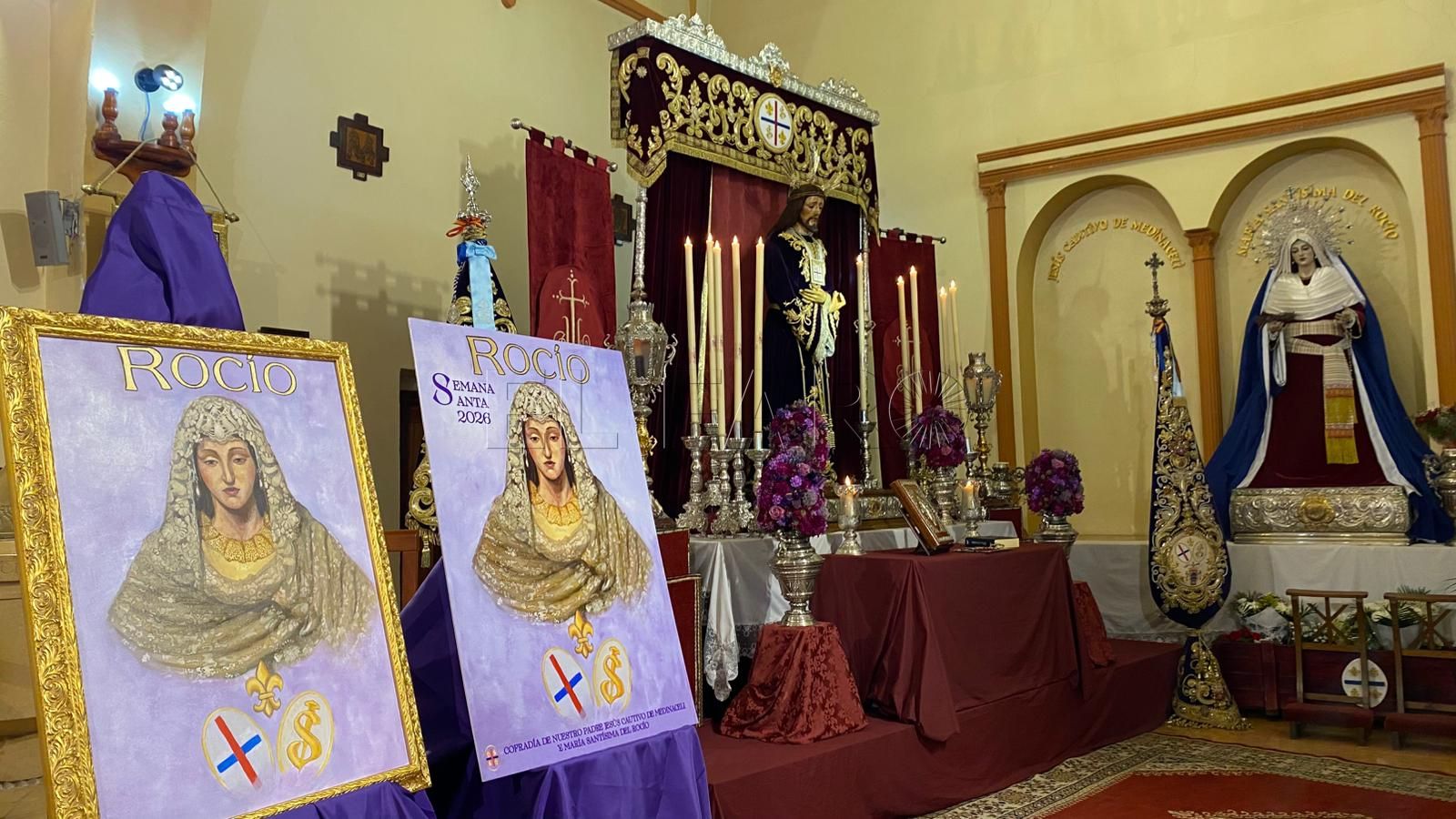 Presentación del cartel de la hermandad del Cautivo