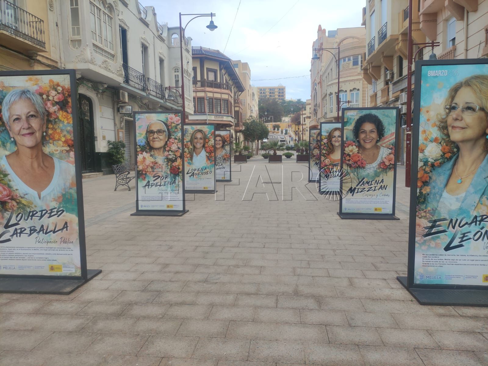 Exposición firmada por Guiomar de los Planes con motivo del 8M. -AGC-