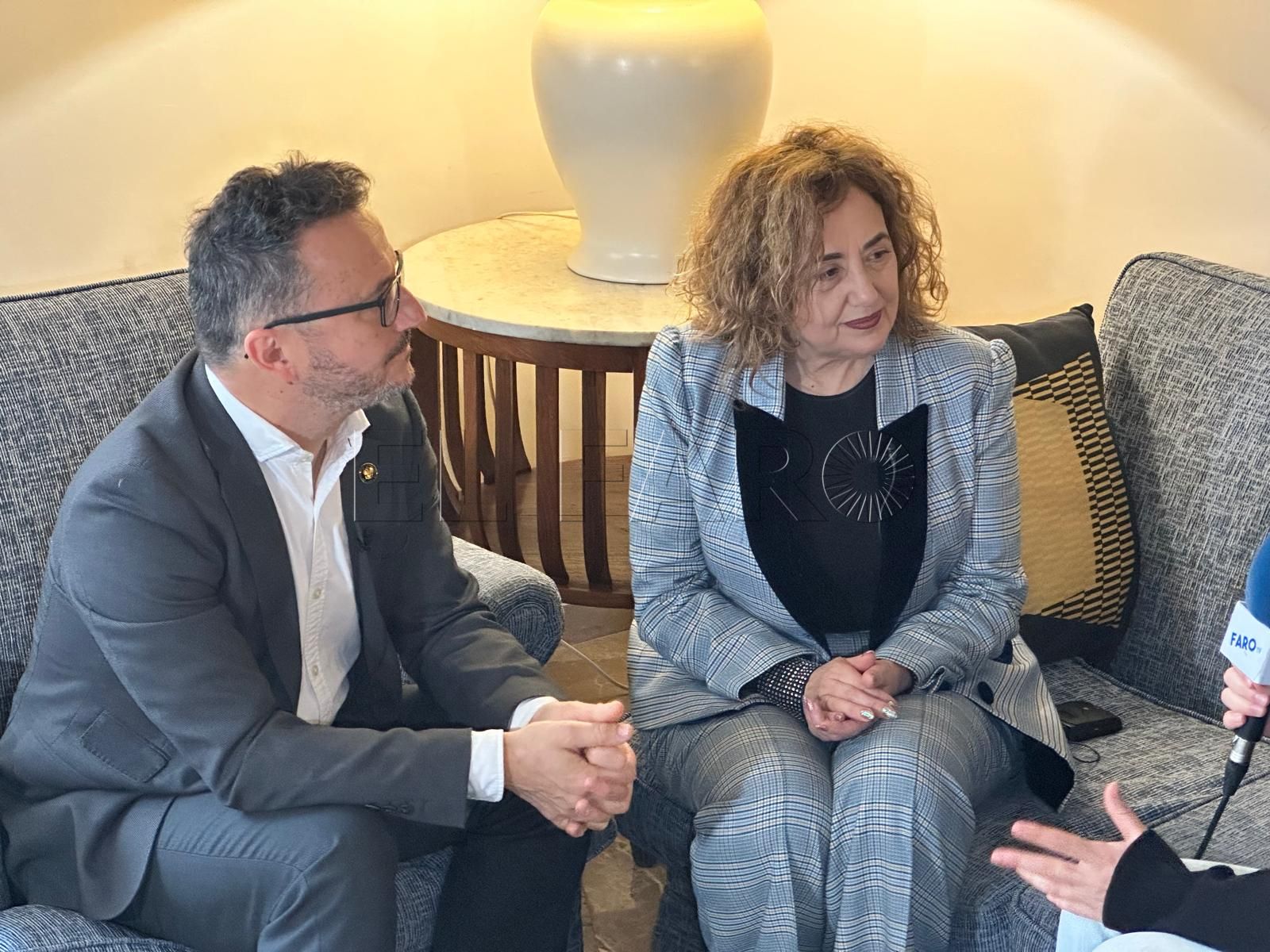 Entrevista a los vicerrectores Salvador del Barrio y Pilar Marqués