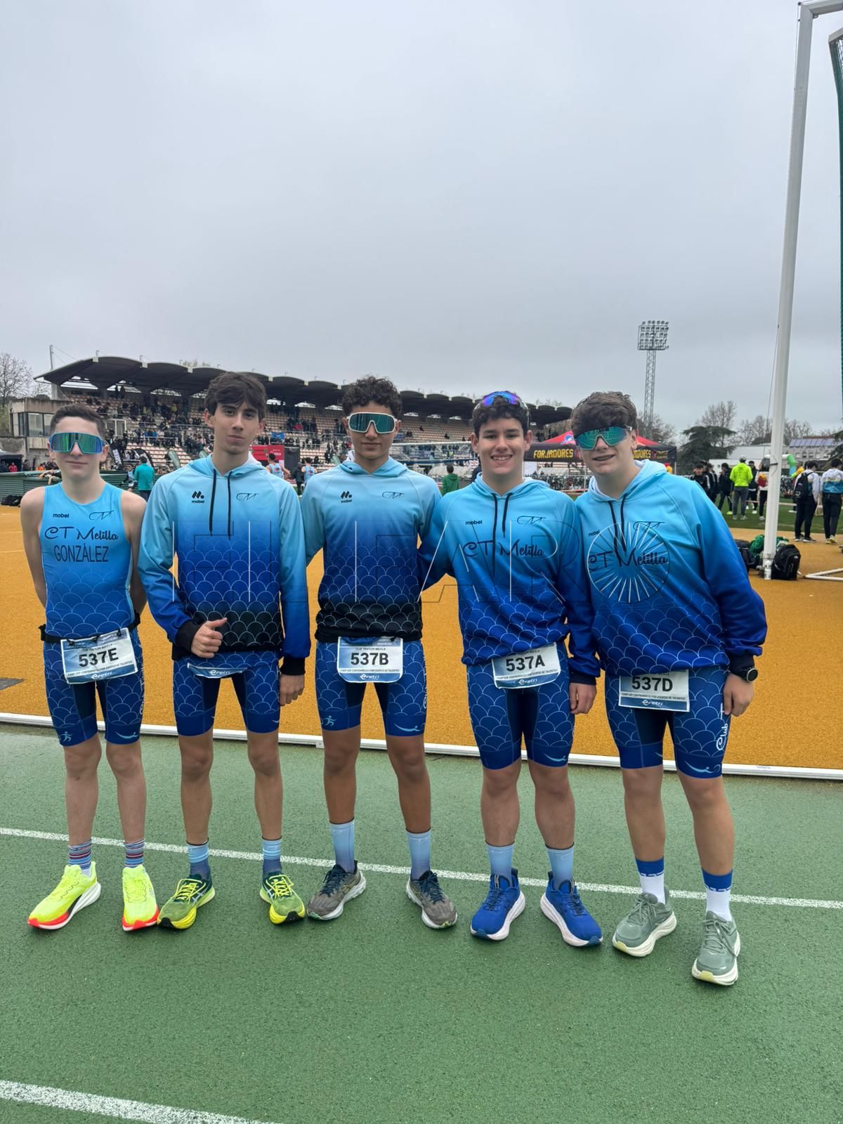 El Club Triatlón Melilla llega de la Liga Talentos con buen sabor de boca