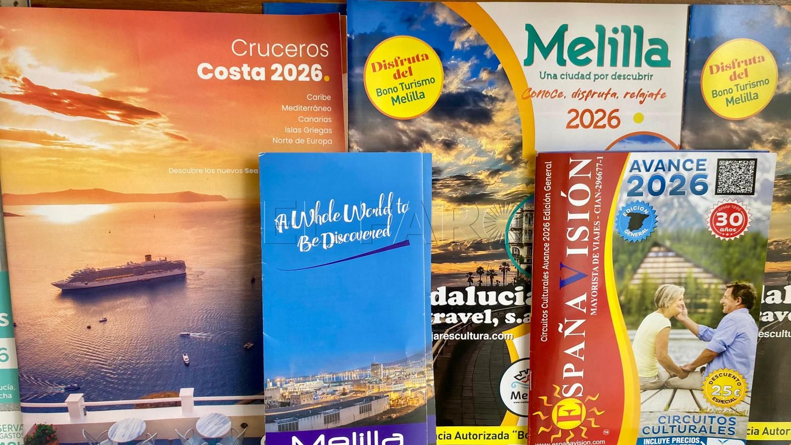 Folletos informativos de Andalucía Travel