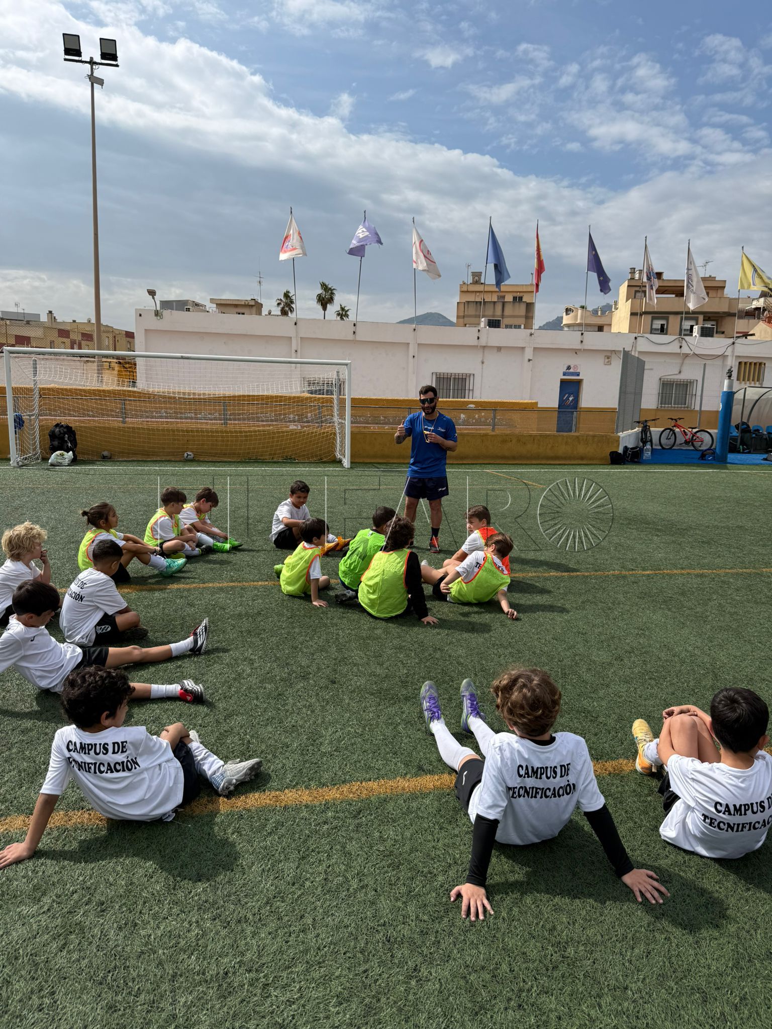 El Campus de Semana Santa continúa su desarrollo centrado en el juego colectivo