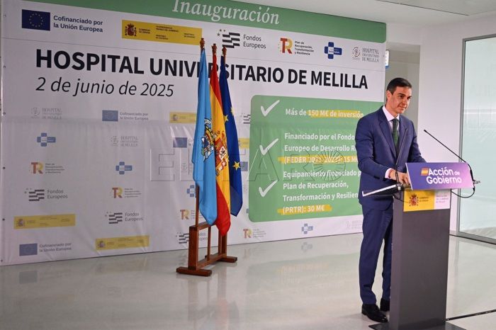 Melilla, “el mayor símbolo del abandono sanitario” de Sánchez