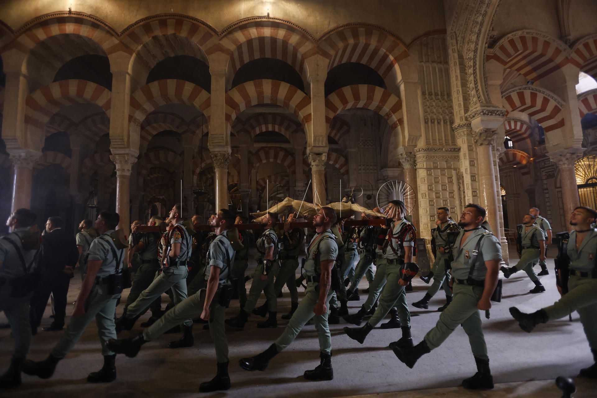 La Legión vuelve a Córdoba el Viernes Santo para portar a hombros a la Caridad