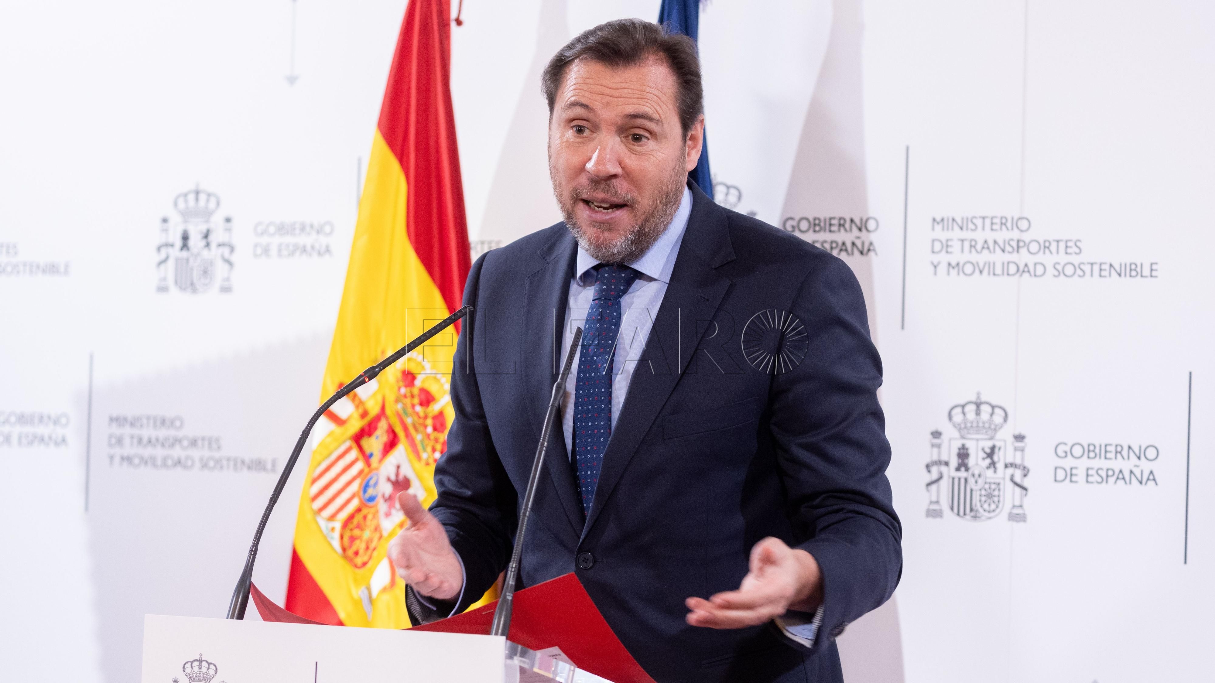 El ministro de Transportes, Óscar Puente.