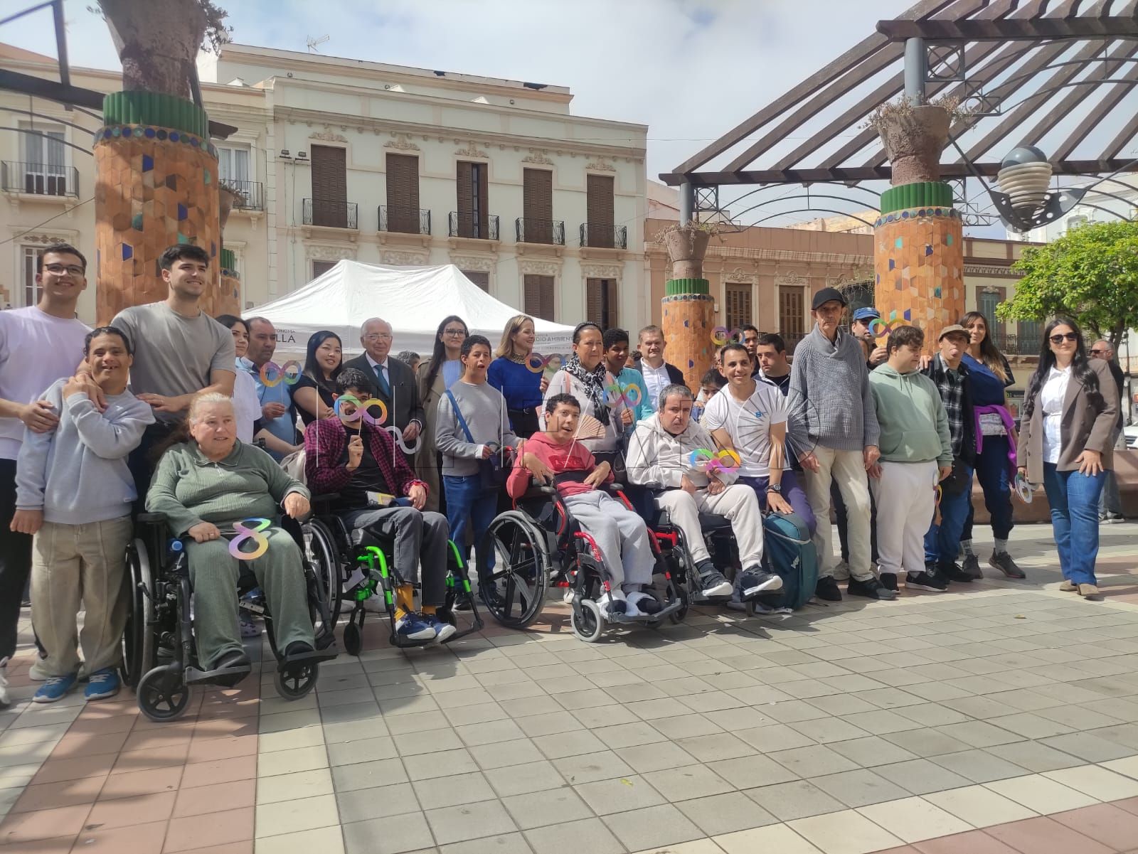 Cada 2 de abril se conmemora el Día Mundial de Concienciación sobre el Autismo. Este martes, se leyó el manifiesto en Melilla. -AGC-