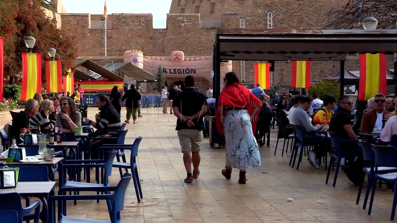 En días como La Africana, la afluencia de gente es constante.