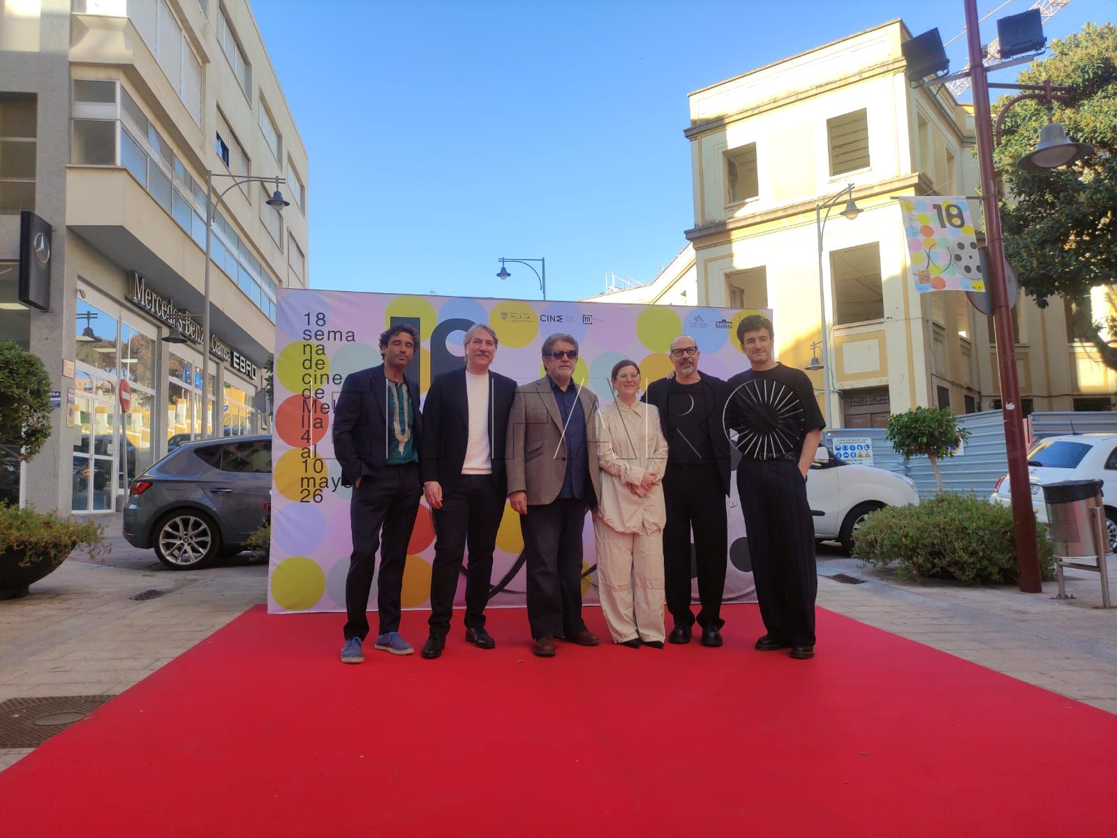 Galardonados en la XVIII Semana de Cine de Melilla.