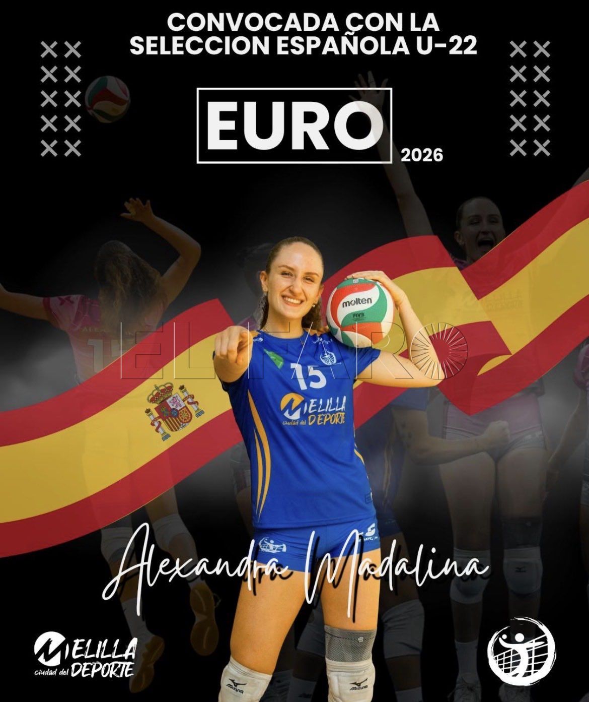 Madalina, convocada con España sub-22 de cara al Europeo