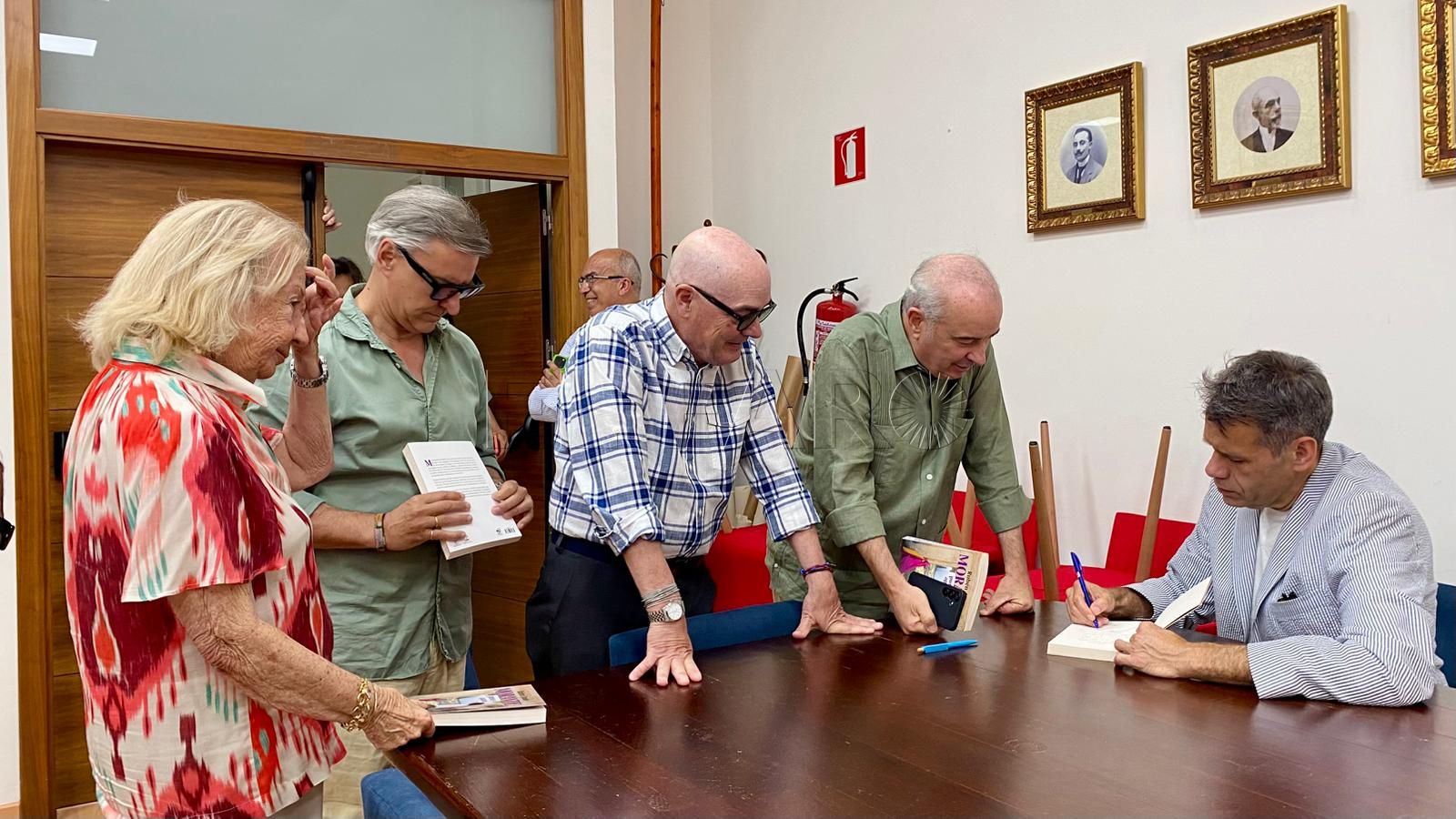 Rubén Amón en la presentación de su nuevo libro