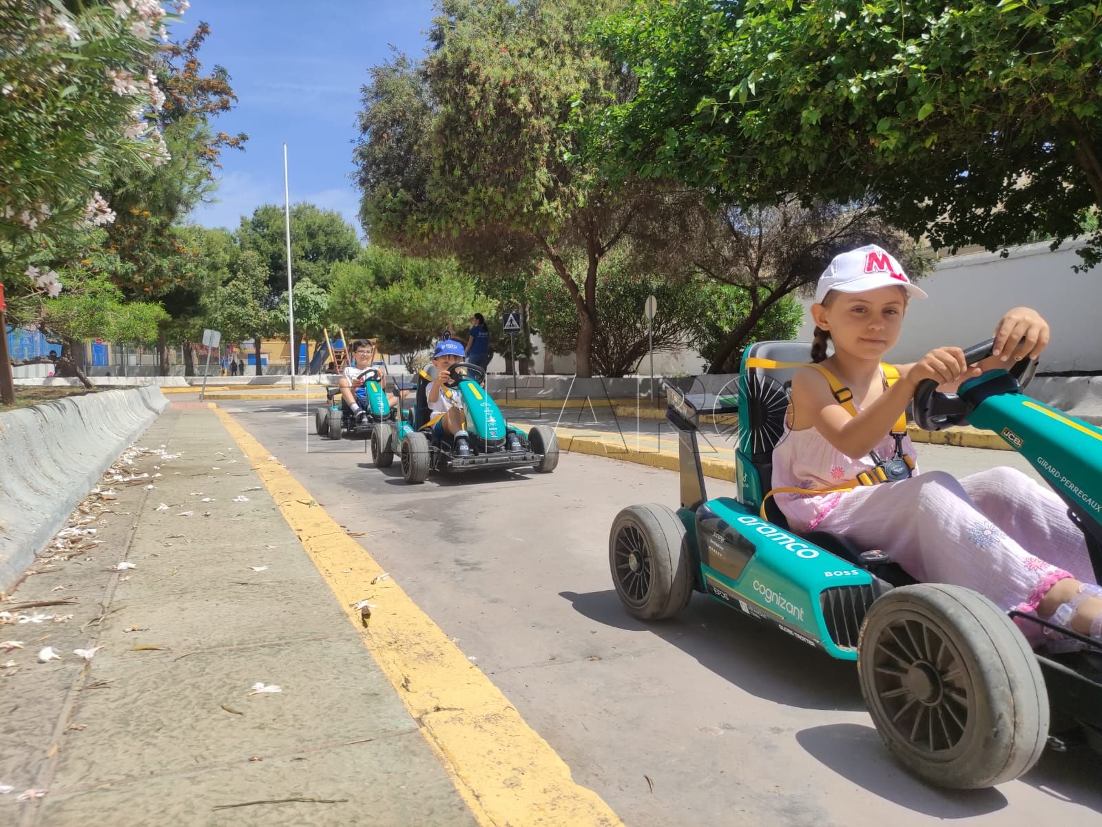 Escuela de novat@s es una actividad de educación vial y lúdica organizada para menores de 2 a 12 años. -AGC-