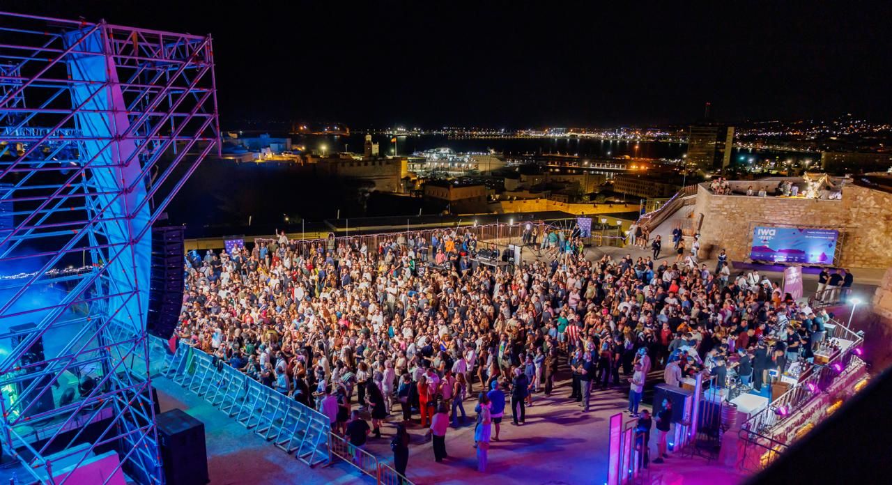 IWA Fest en su pasada edición en el Fuerte de Victoria Grande. -Cedida por Borja Ramón-