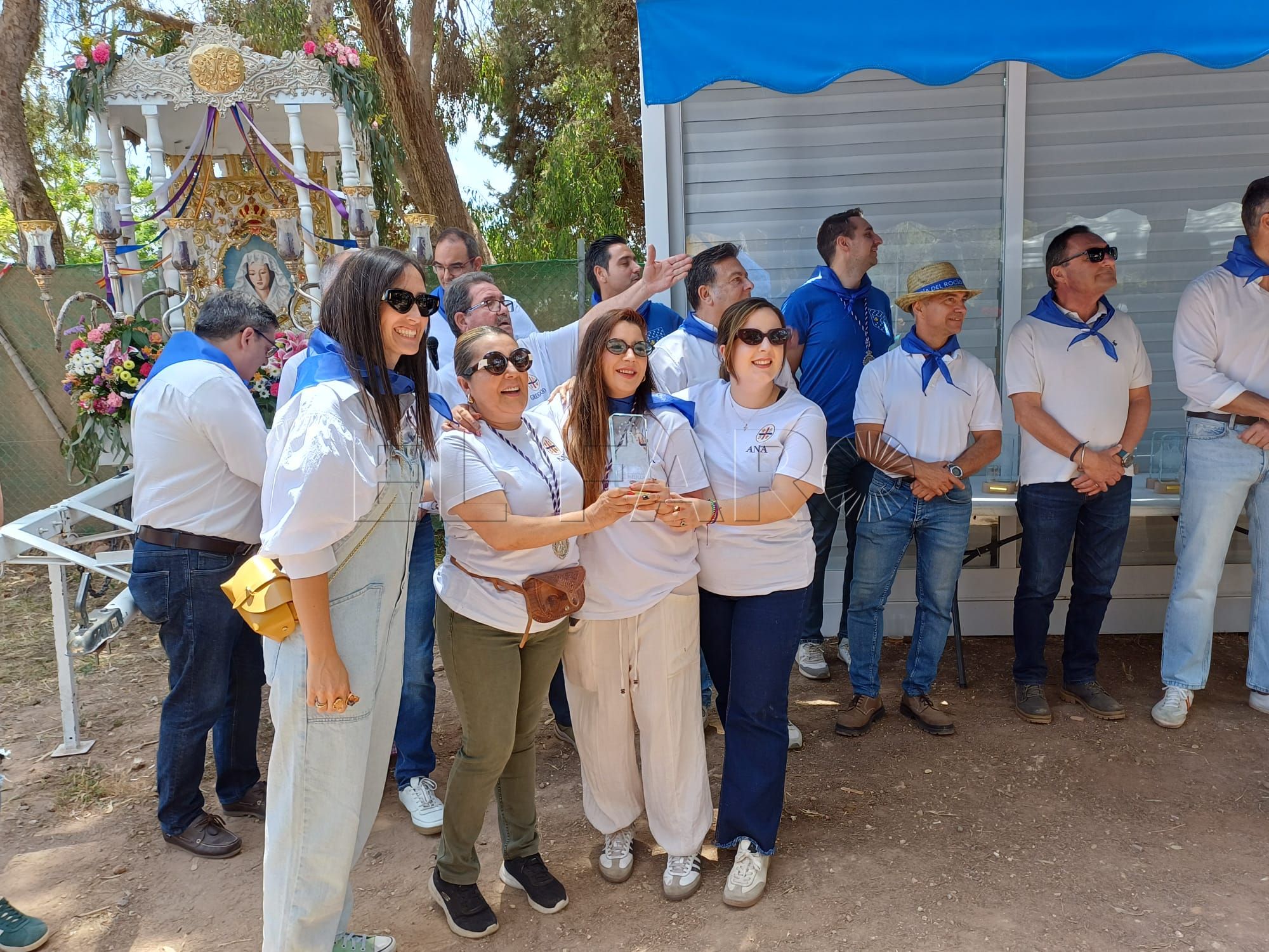 La Romería del Rocío vuelve a convertir Rostrogordo en símbolo de tradición