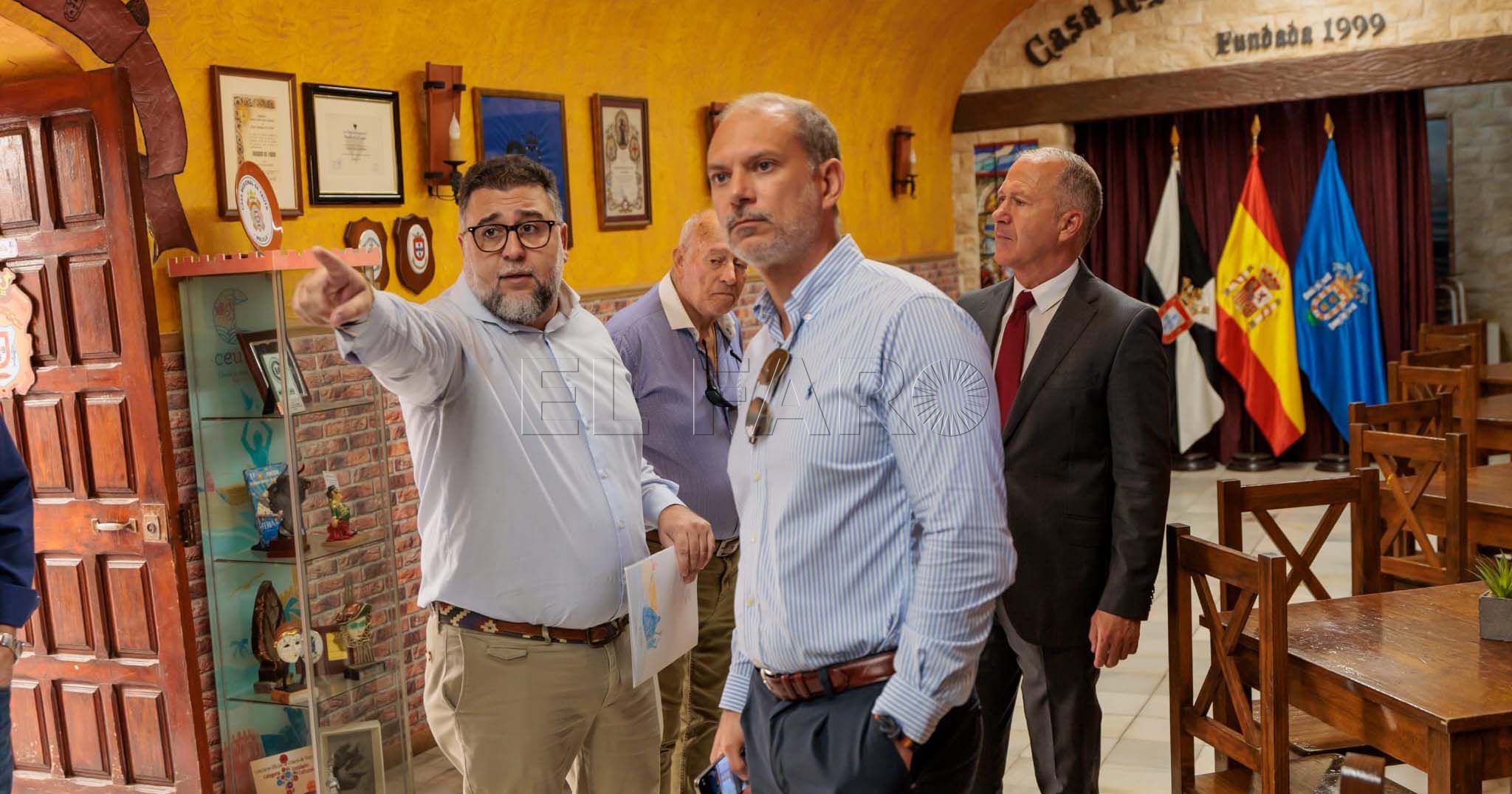 Presidente de la Casa de Ceuta en Melilla