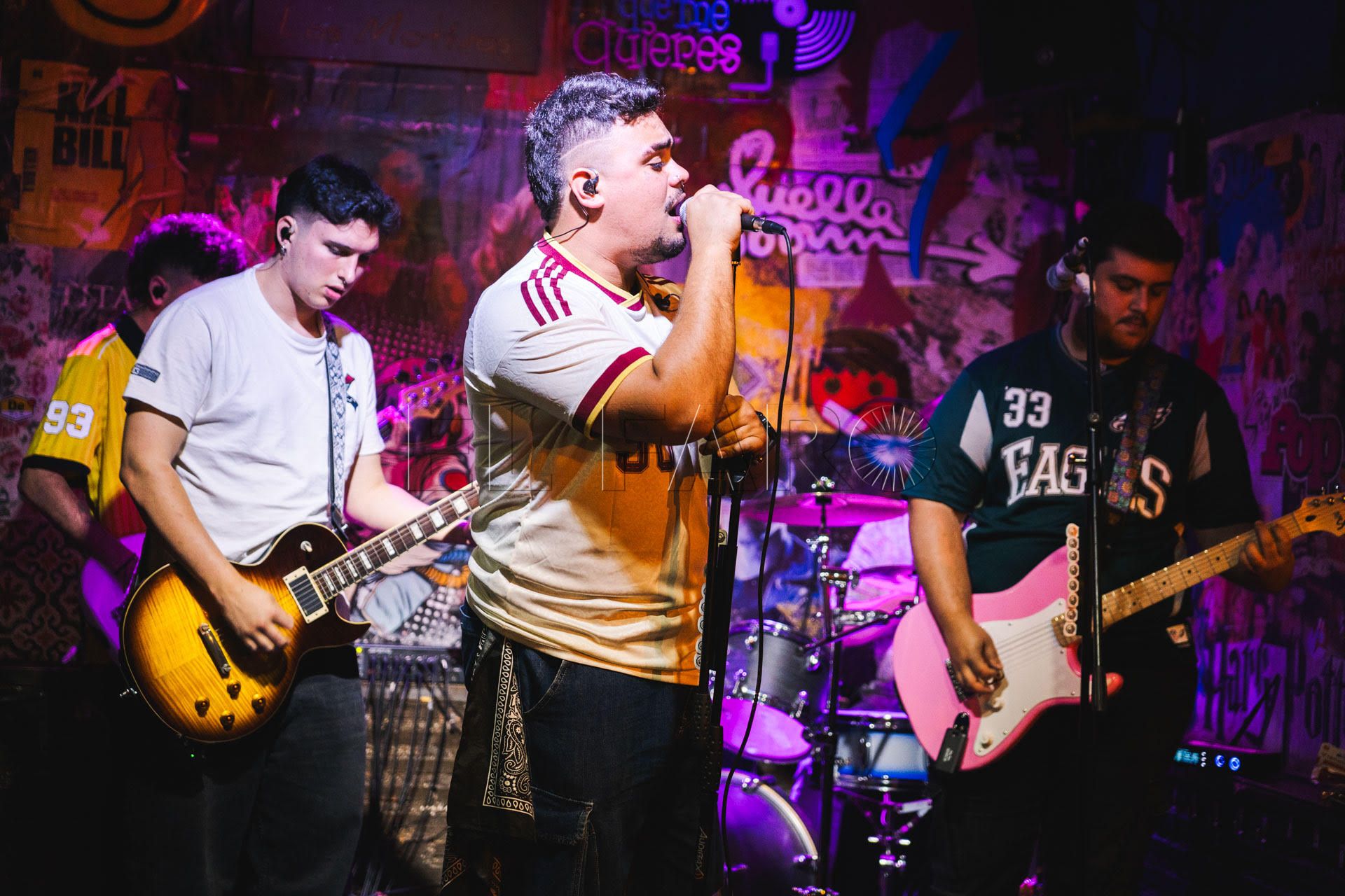 La banda melillense 'Perímetro' llega a la sala madrileña 'Dime Que Me Quieres” ante más de una centena de espectadores. -Cedida por Perímetro-