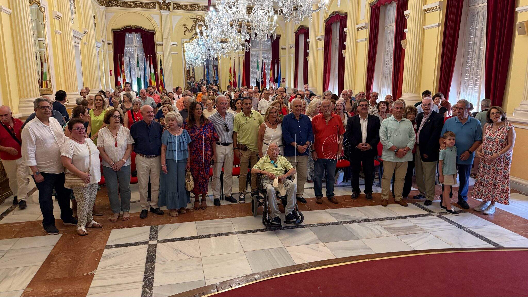 Recepción oficial de las casas regionales de Melilla