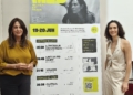 Fadela Mohatar y Marina Varem durante la presentación del I Festival Internacional de Danza Contemporánea en Melilla. -AGC-