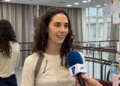 Marina Varem durante la masterclass en la Escuela de Música y Danza "Pilar Muñoz González". -JCF-