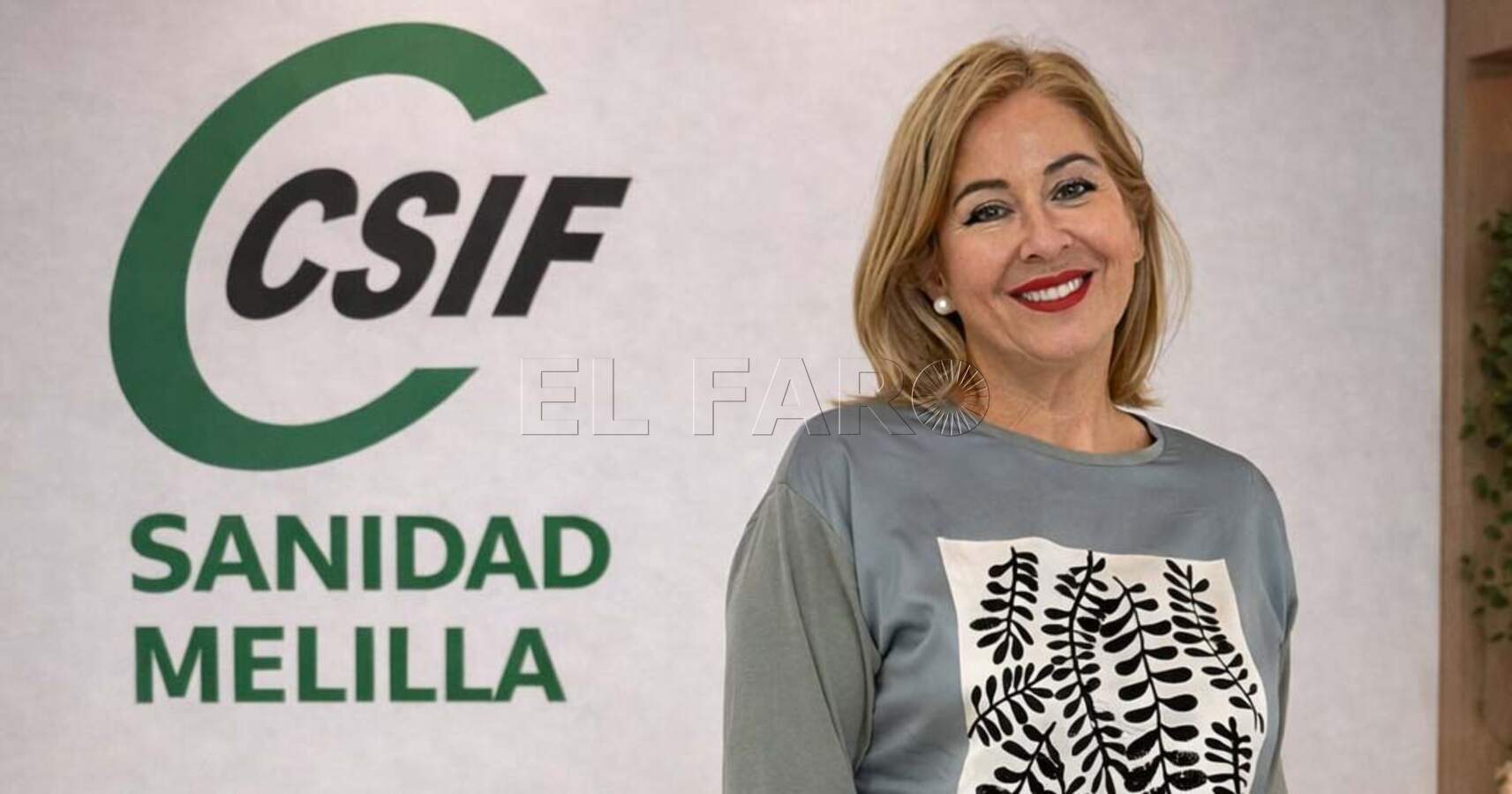 Presidenta sector Sanidad de CSIF Melilla