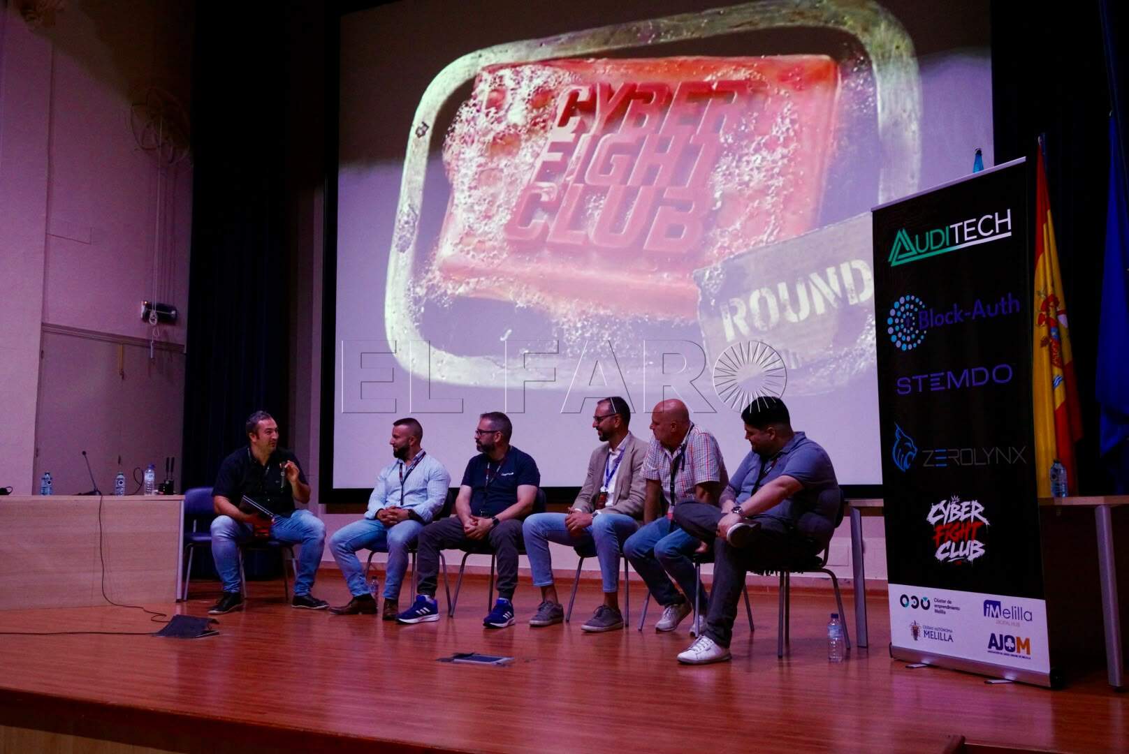 Jornadas de Cyber Fight Club 2026 en el Salón de Grados de la UNED en Melilla (cedida)
