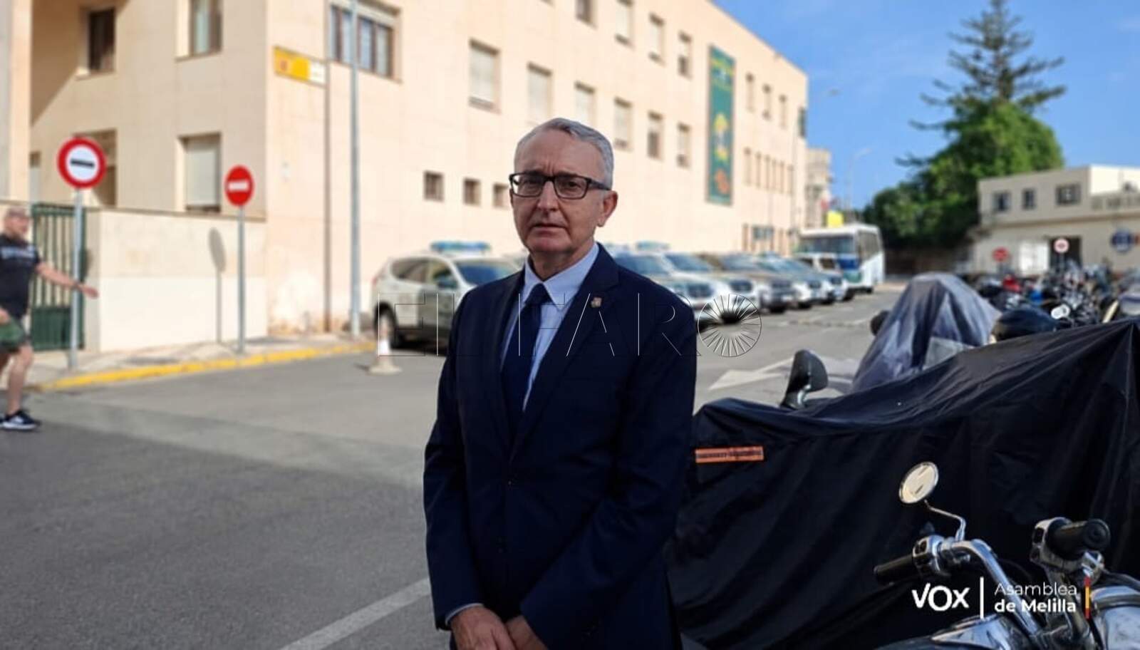 El líder de Vox José Miguel Tasende