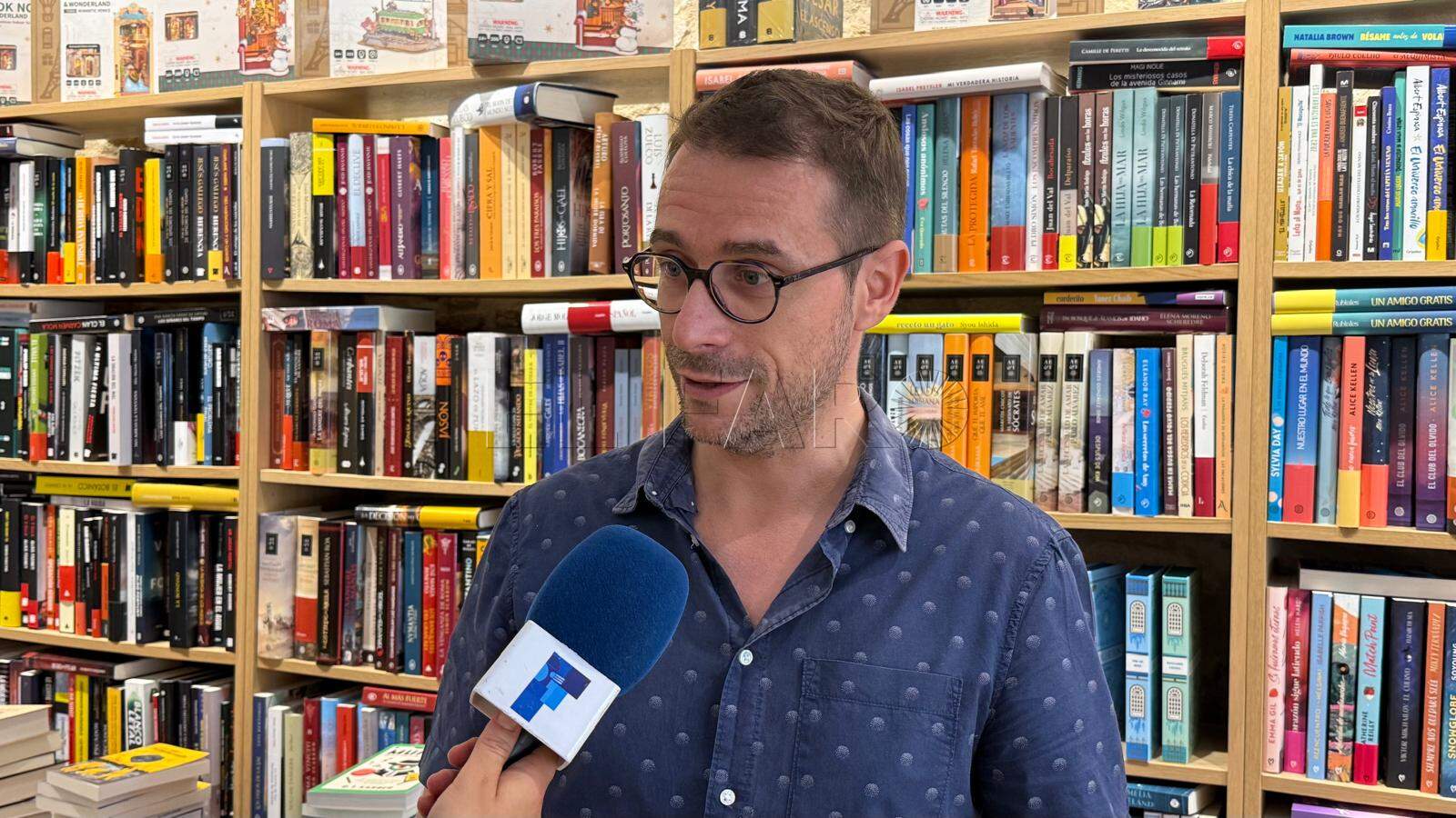 Fran Álvarez, propietario de La Librería. -JCF-