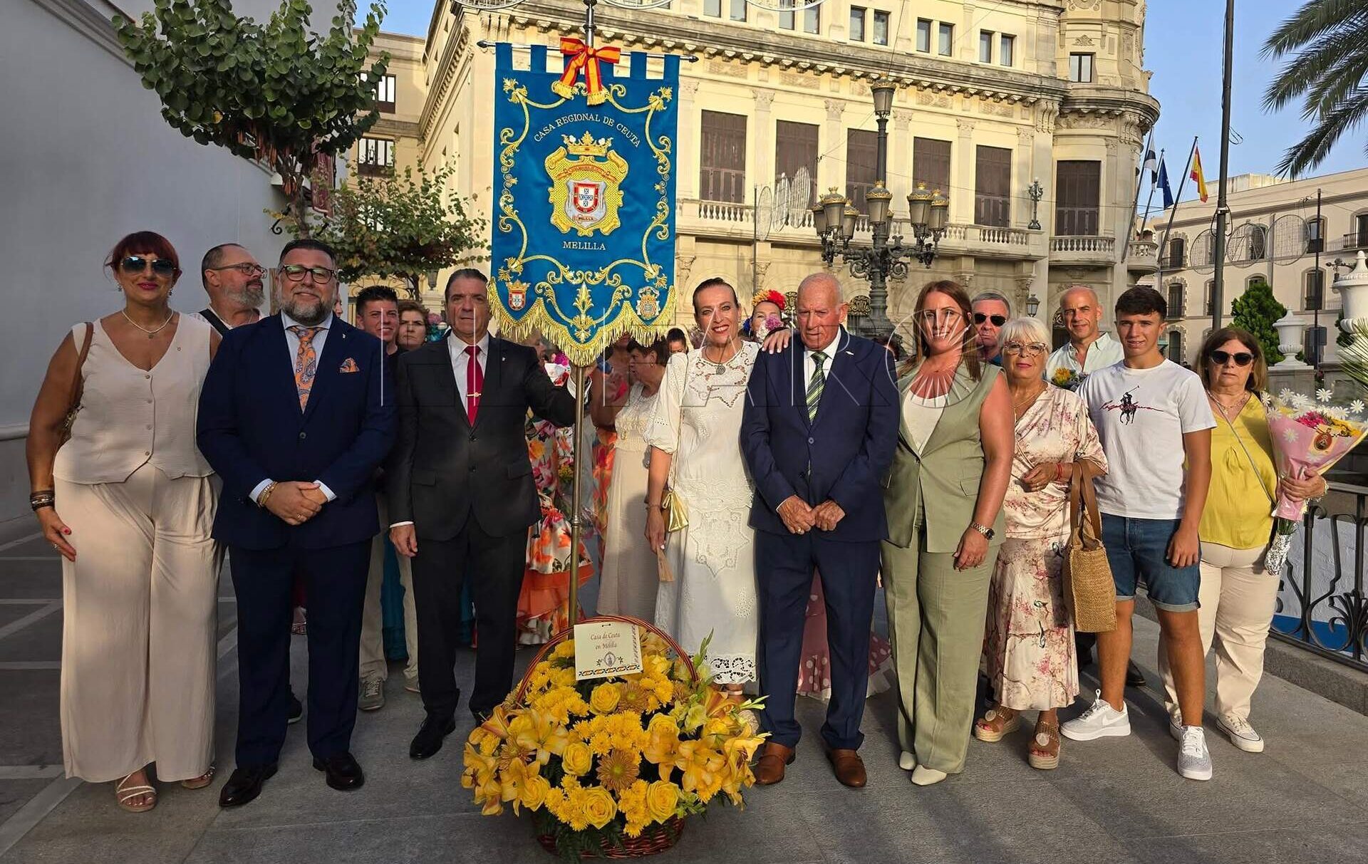La Casa de Ceuta en Melilla viajará a la tierra caballa por sus Fiestas Patronales (cedida)