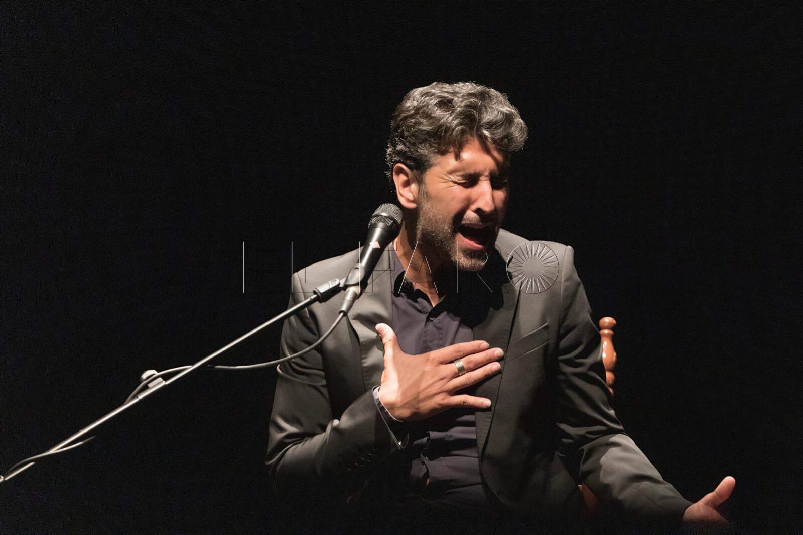 Cantaor y compositor, Arcángel. -Cedida por Gutiérrez-
