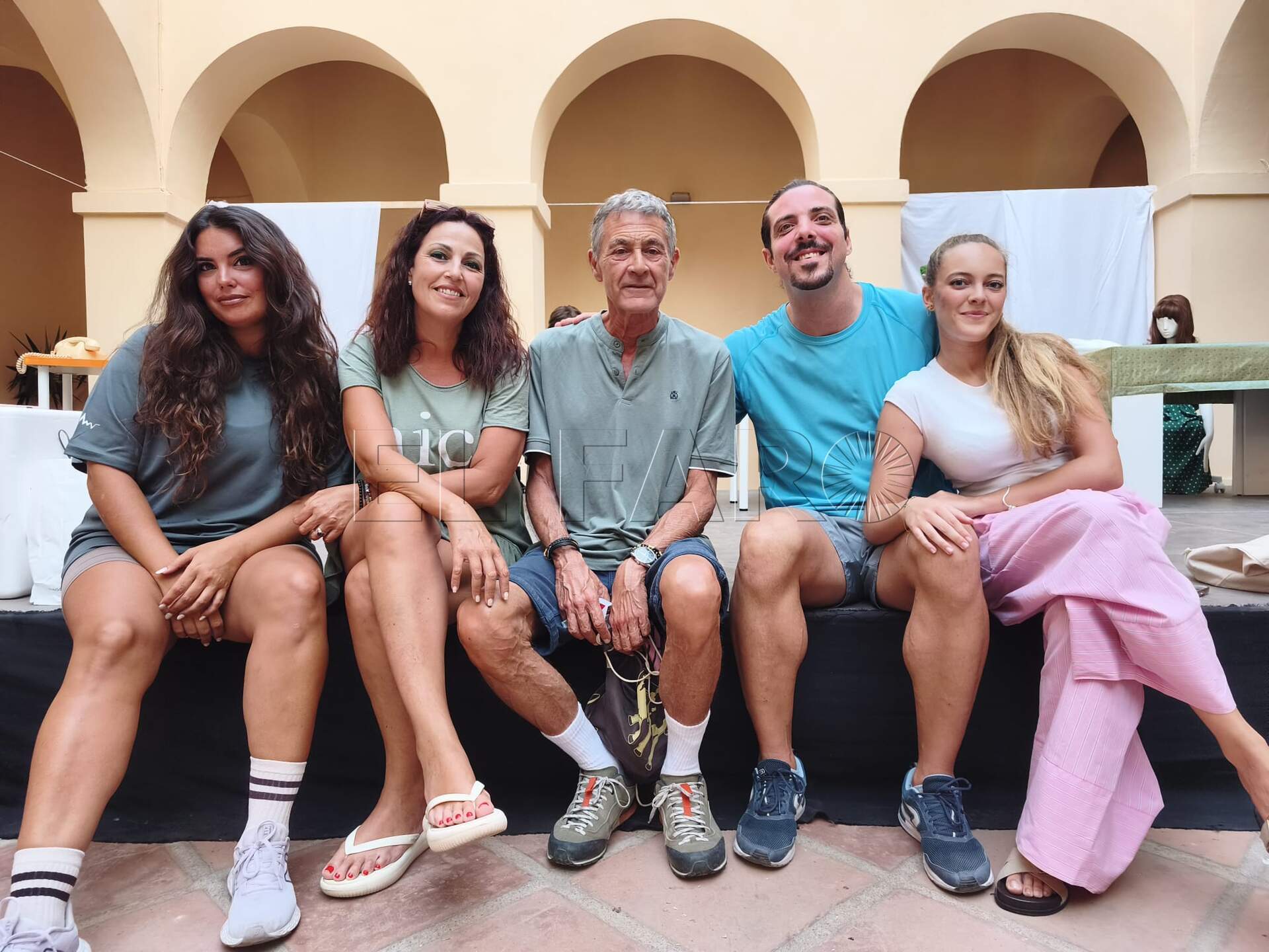 Elenco de la adaptación de Maldita Manía de la obra de Lope de Vega. -AGC-