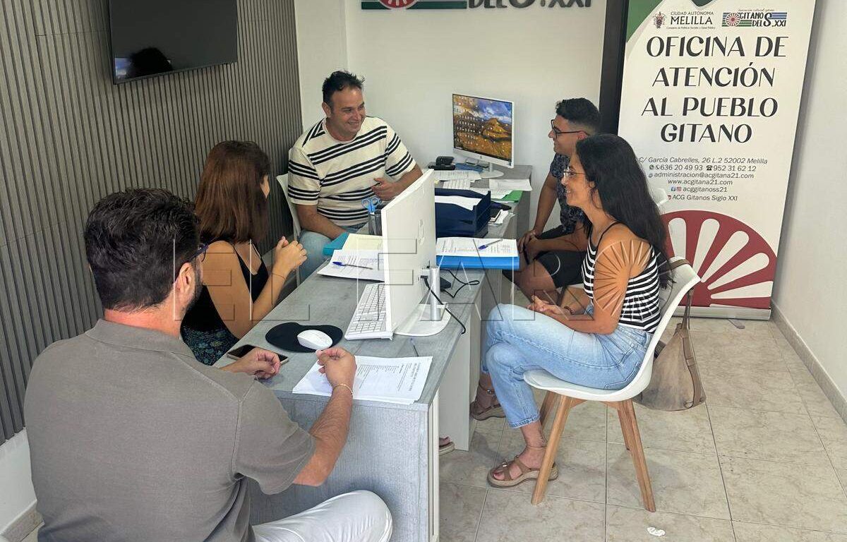 Oficina de atención al pueblo gitano. -Cedida por Heredia-