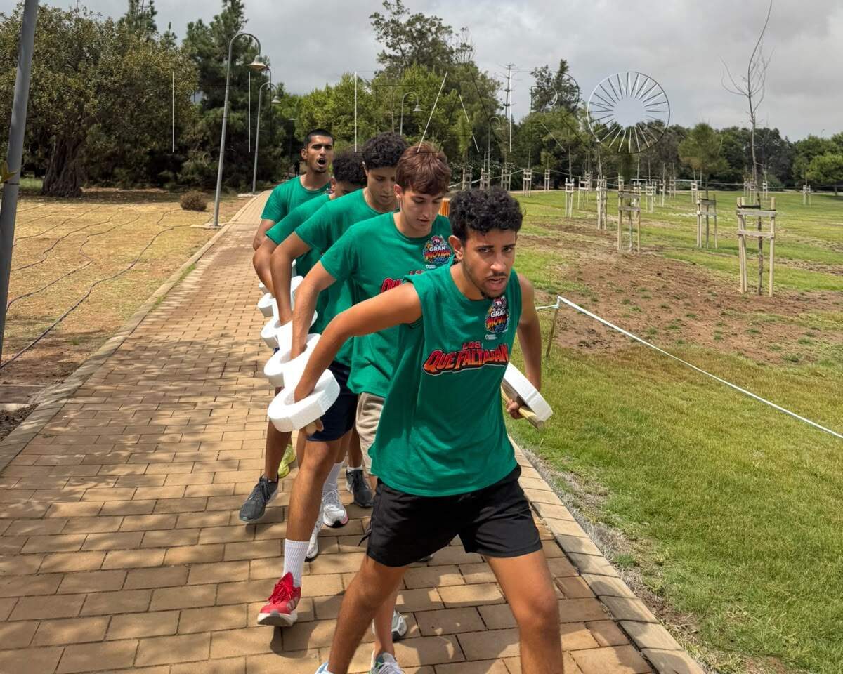 Prueba "Carrera Encadenada" en el Parque Forestal (cedida)
