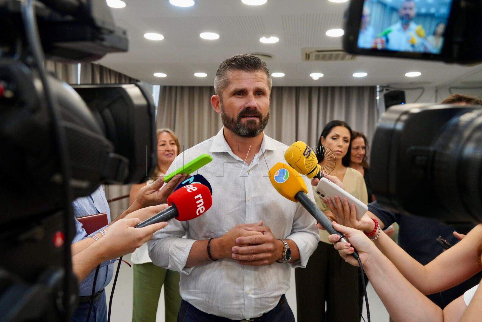 El consejero de Educación, Juventud y Deporte Miguel Ángel Fernández Bonnemaisón (cedida)