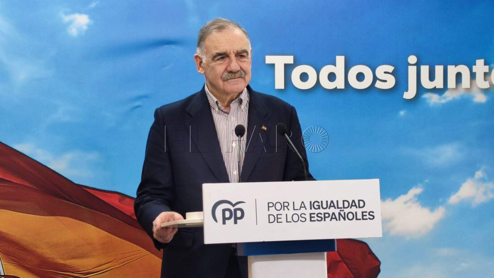 Senador del PP por Melilla y excomandante general de la ciudad