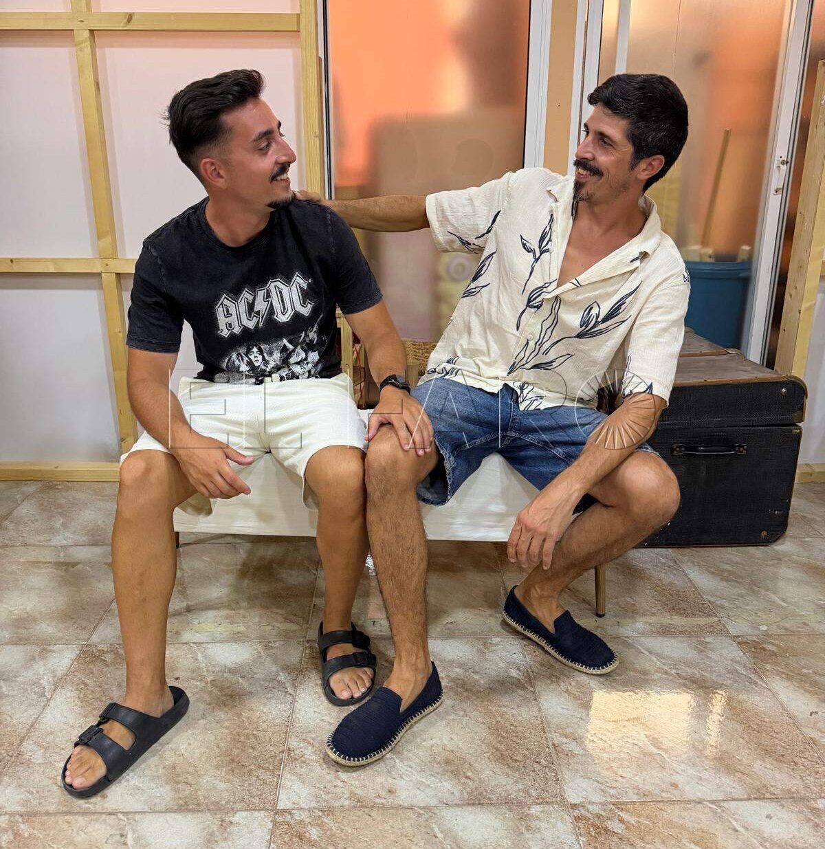 Manu Arrarás junto a Fernando Alemany. -Cedida por Arrarás-