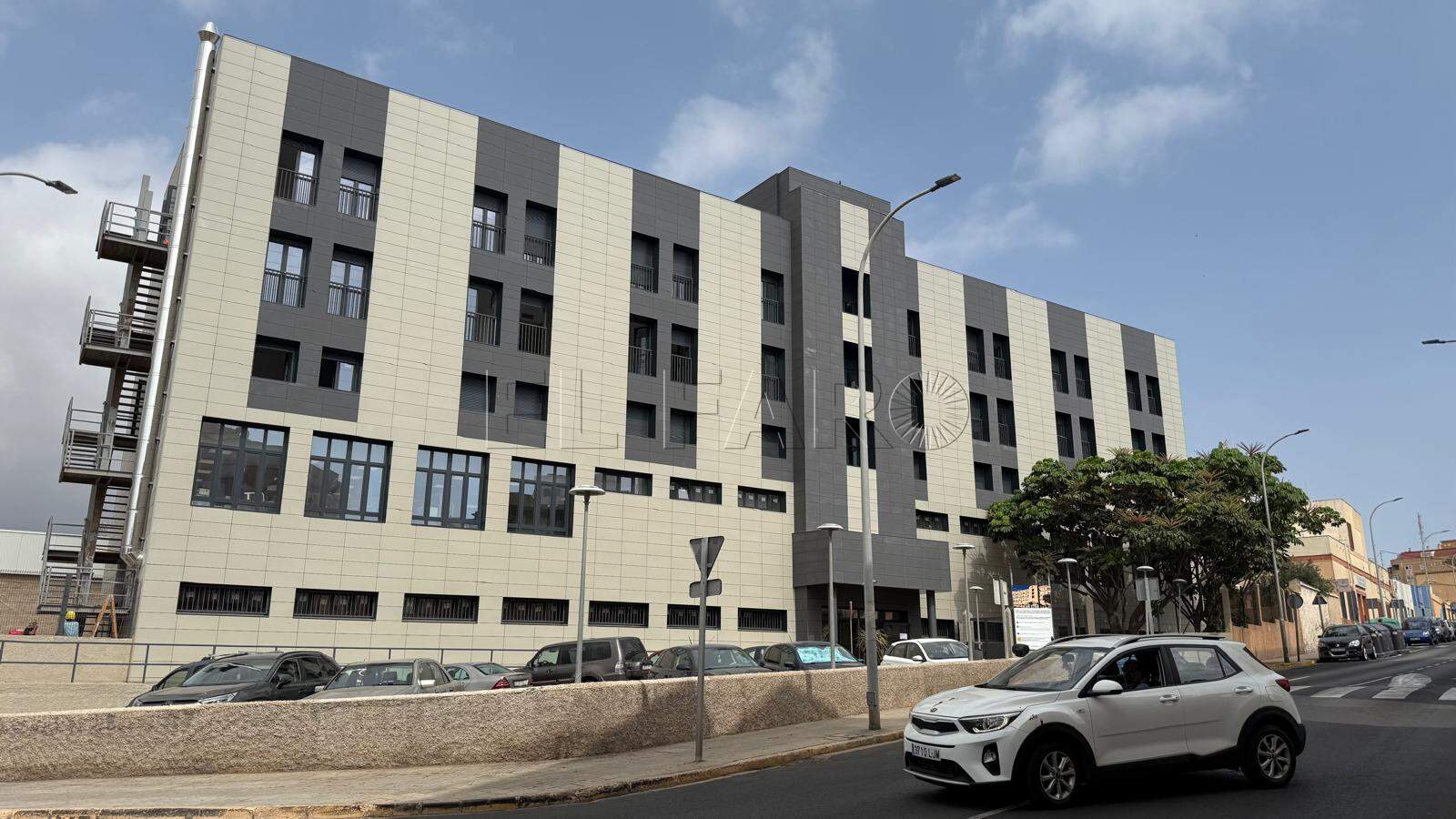 Nueva fachada de la Residencia de Estudiantes y Deportistas