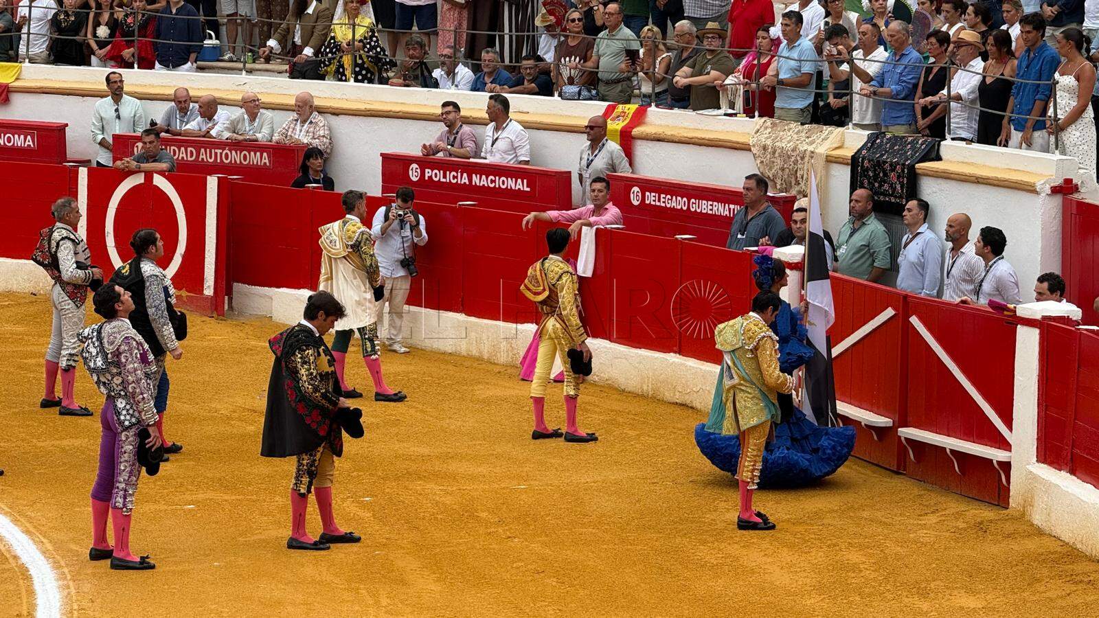Así ha comenzado el espectáculo taurino en la Plaza de Toros de Melilla
