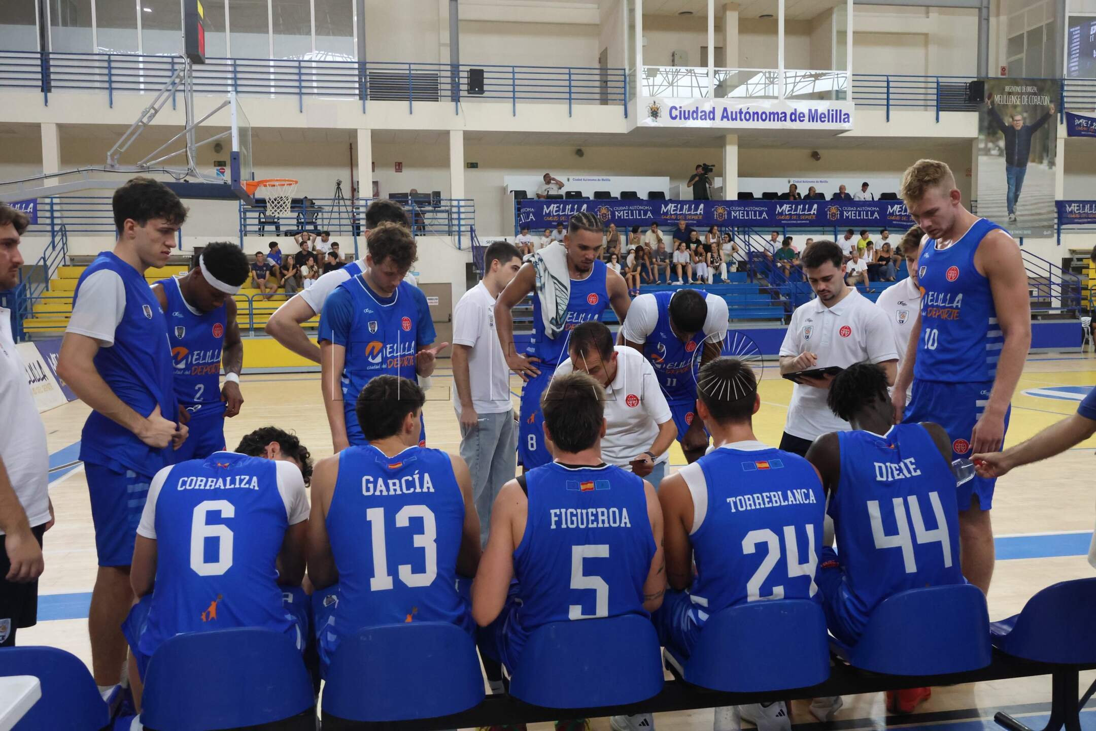 El Melilla BC ante su debut liguero