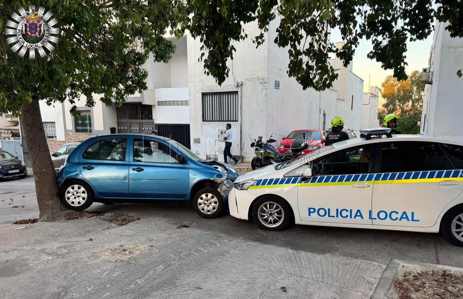 Detenido tras una peligrosa huida en coche de la patrulla de la Policía Local