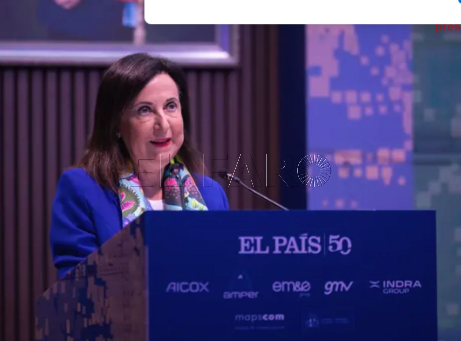 Robles reclama a la OTAN el mismo compromiso para el flanco sur que para el este