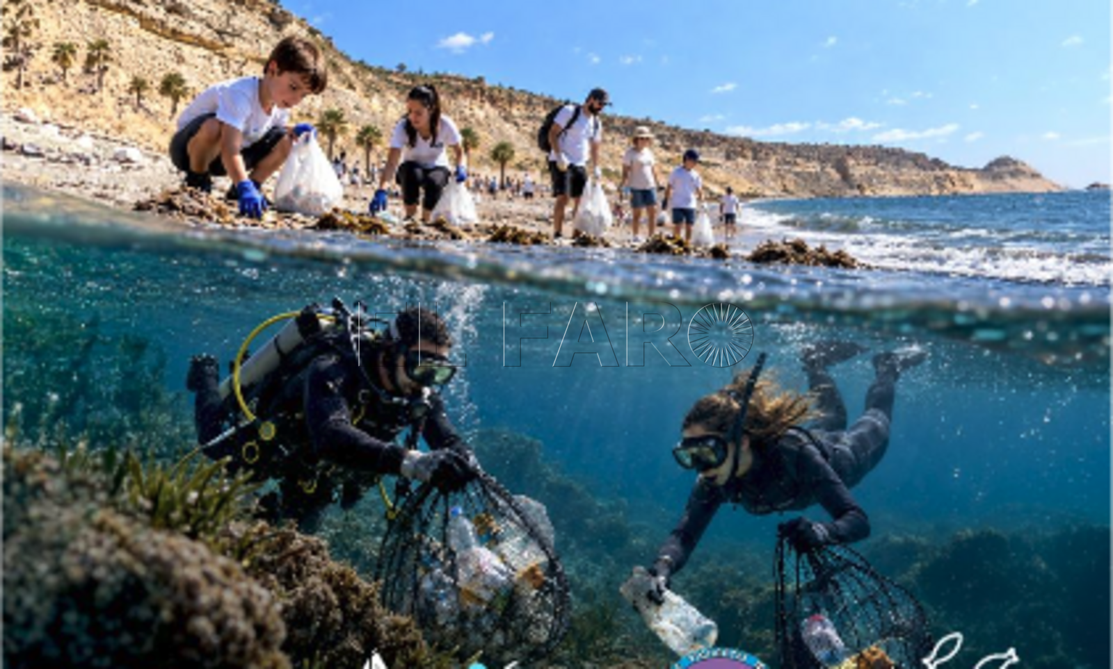 La XII Gran Limpieza de Fondos Marinos y Playas reunirá este sábado a voluntarios en Horcas Coloradas