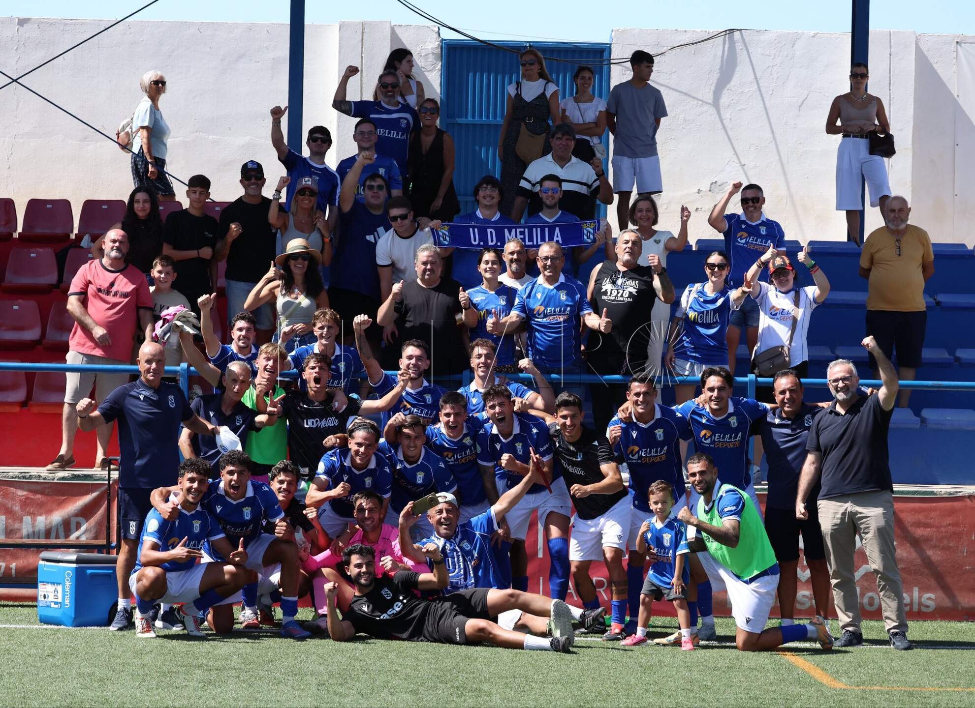 La UD Melilla alarga su buen racha de resultados en su inicio en la Tercera RFEF