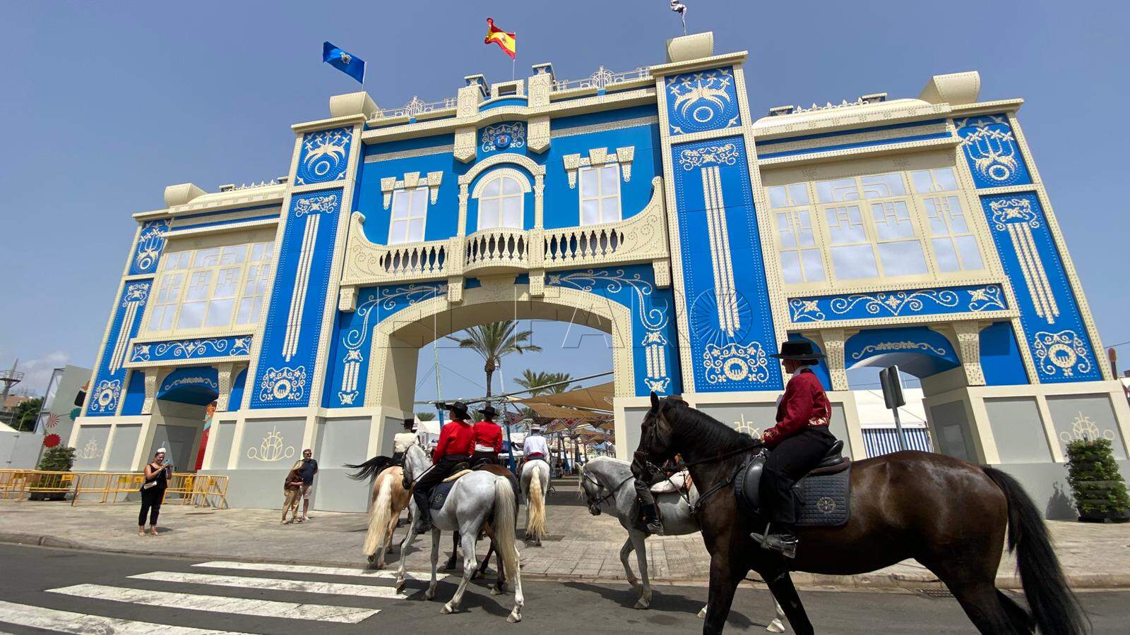 Paseo de Caballos en la Feria de Melilla
