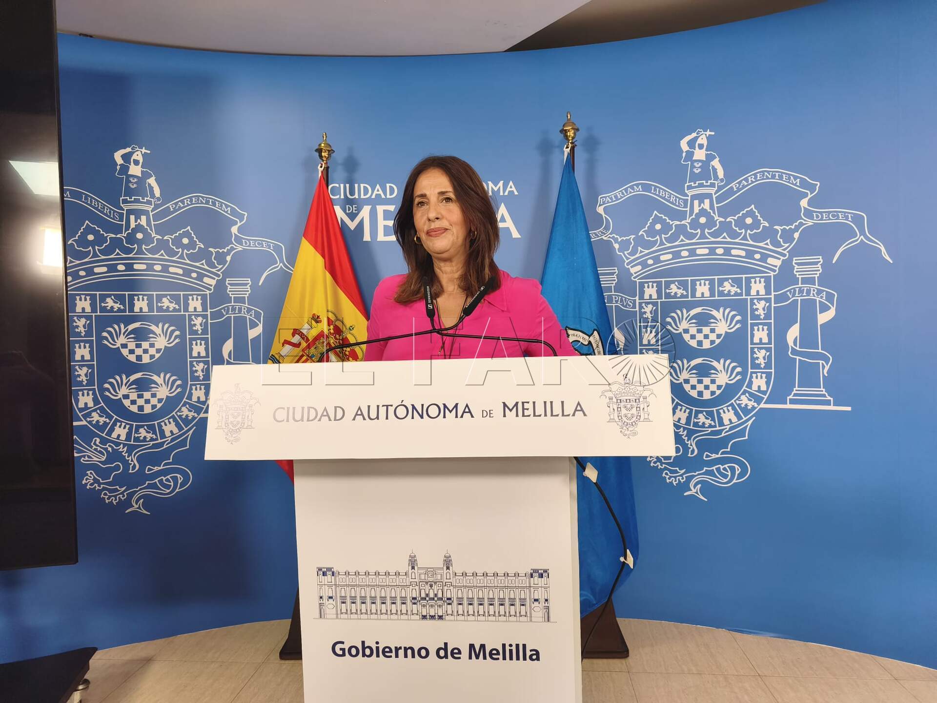Fadela Mohatar, consejera de Cultura, Patrimonio Cultural y del Mayor. -AGC-