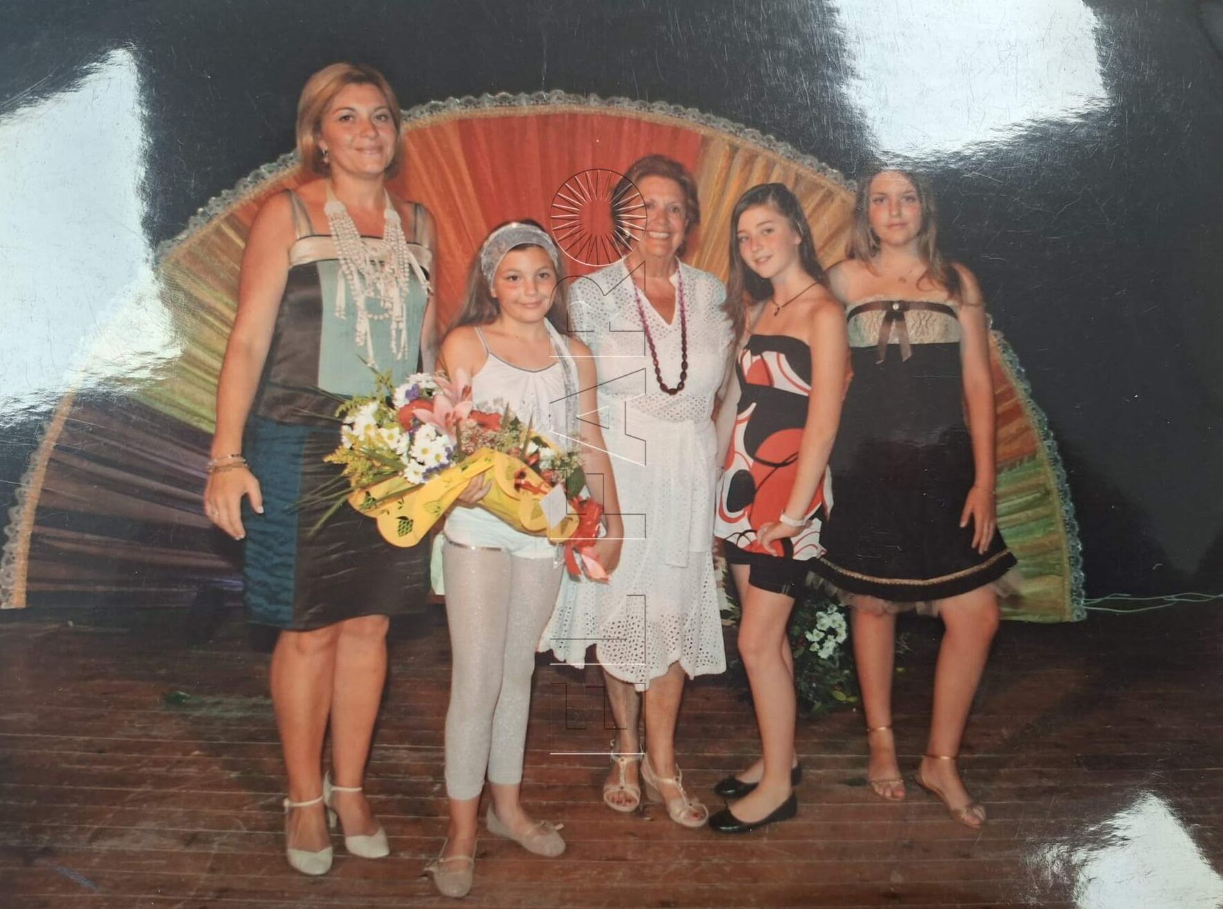 Pilar Muñoz González durante su jubilación. -Cedida por la familia-